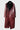 JUNYA WATANABE FUR COLLAR EMBOSSED FAUX LEATHER COAT