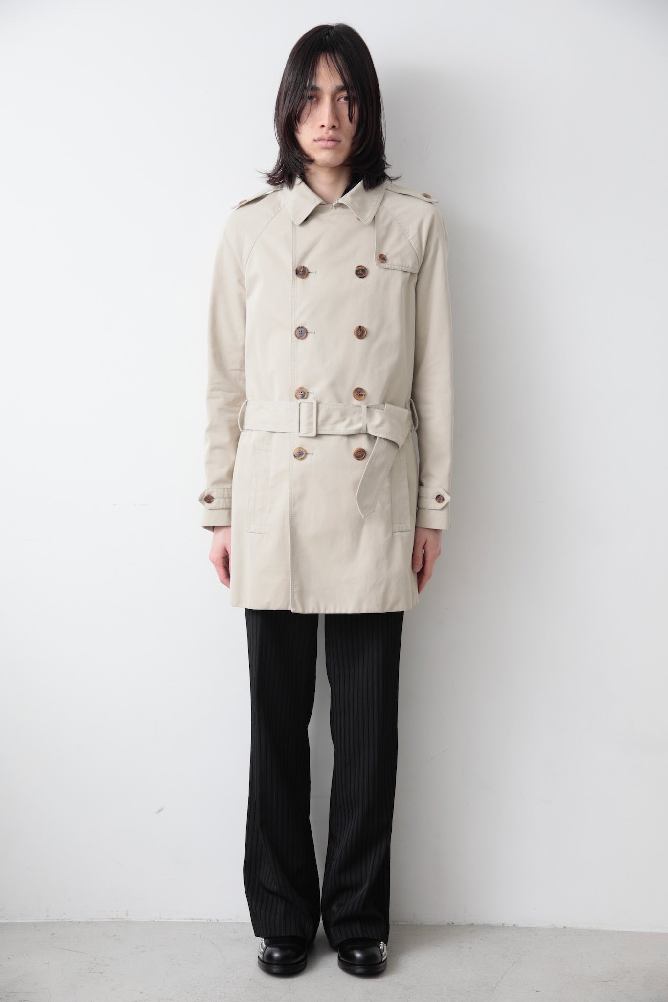 2008s DIOR HOMME COTTON TRENCH COAT