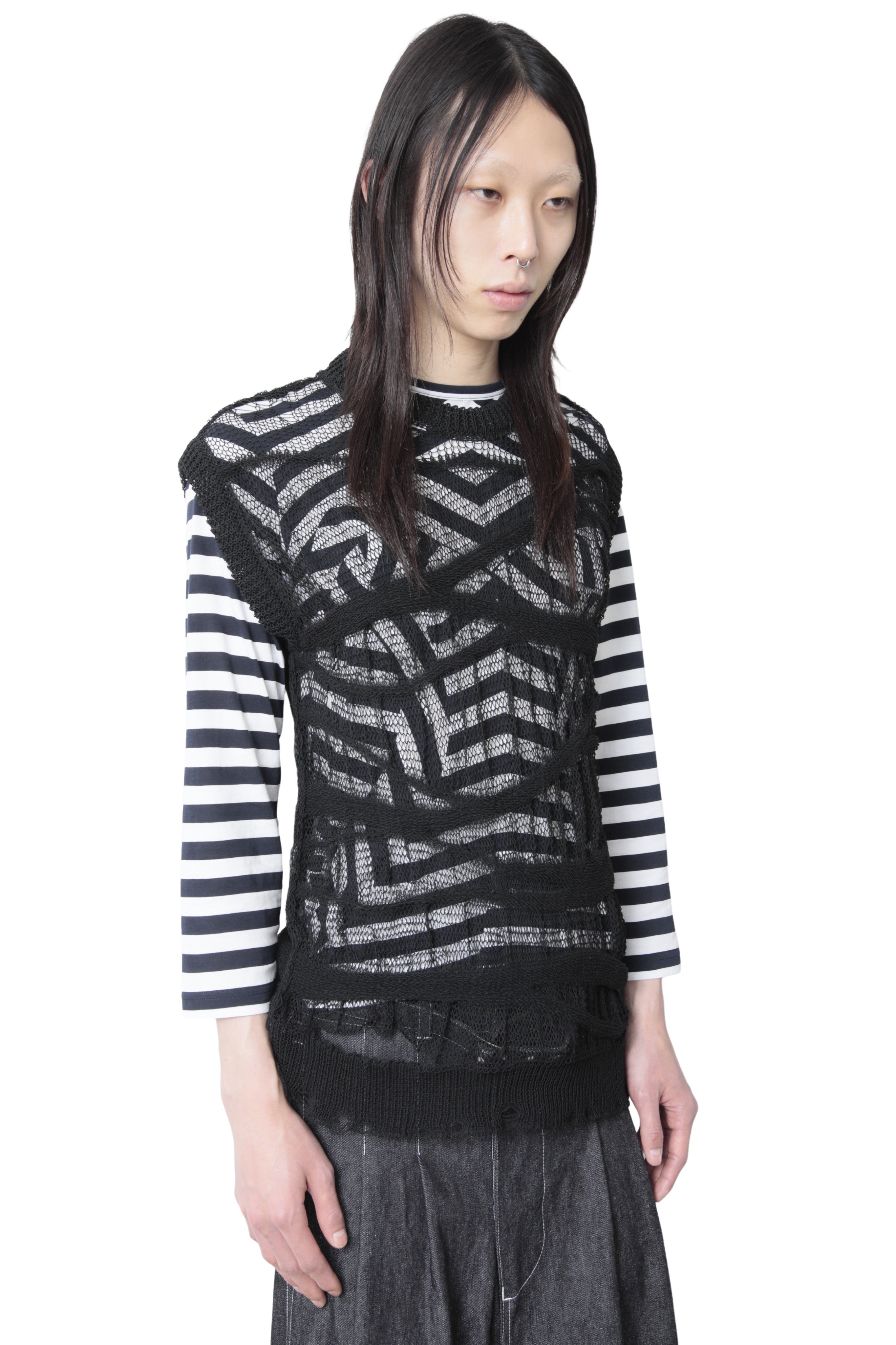 WATANABE JUNYA トップス MAN ONLINE FIGURE | COLLECTION SUMMER / SPRING 2025 MAN Watanabe Junya top Neck Halter トップス