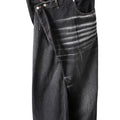 ORIMI OVERLAP BUGGY DENIM PANTS – THE ELEPHANT