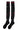 MARTINE ROSE KNEE HIGH FOOTBALL SOCKS
