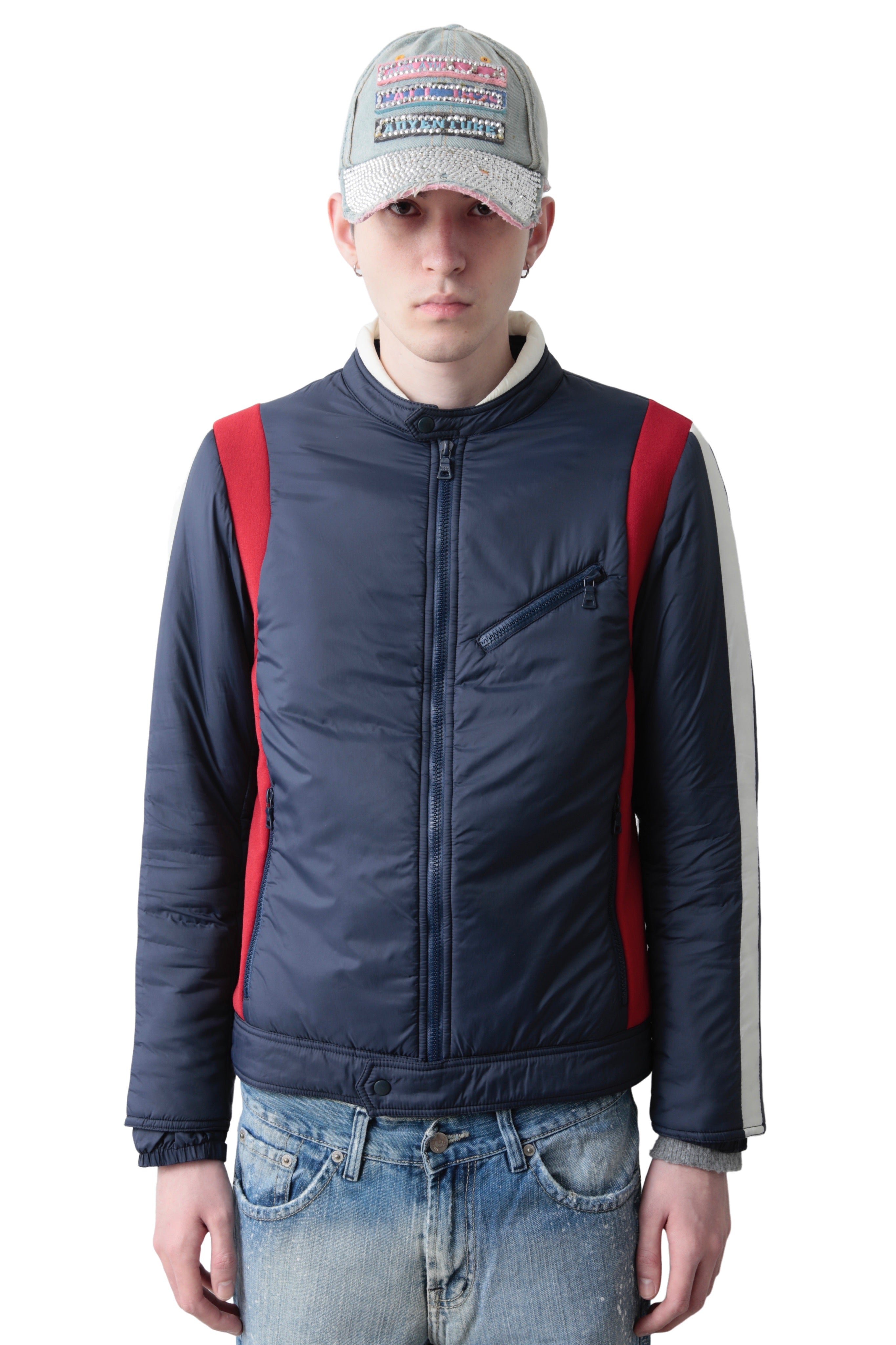 PRADA SPORT TRICO COLOR PUFFER BLOUSON