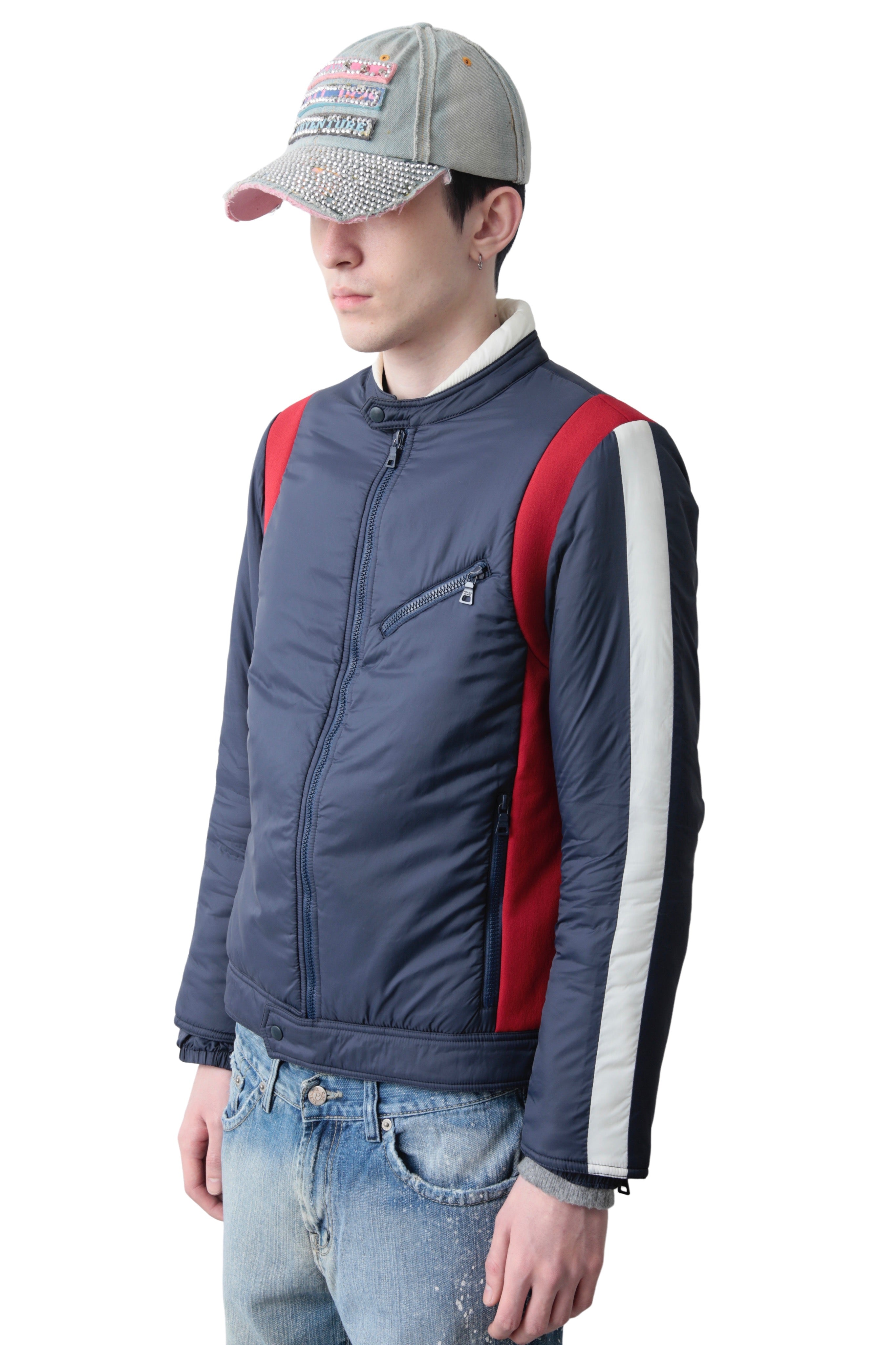 PRADA SPORT TRICO COLOR PUFFER BLOUSON