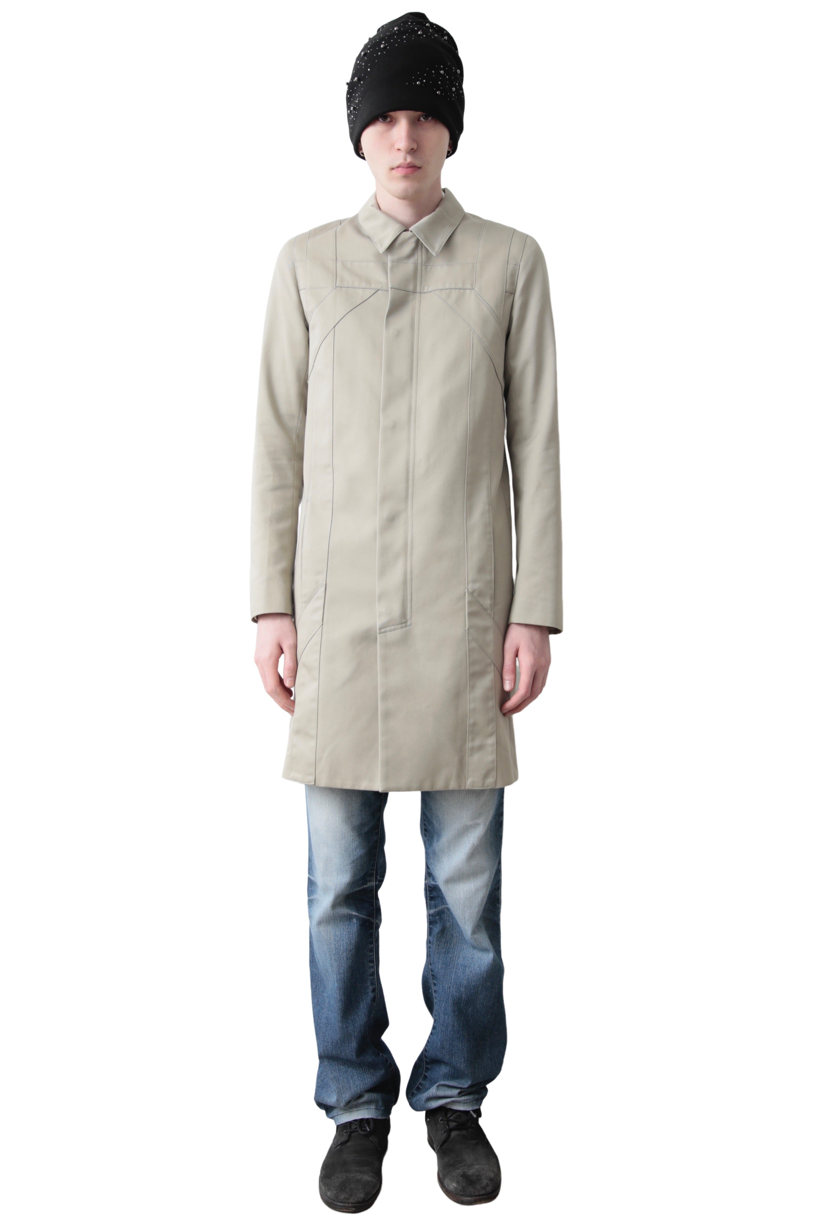 2008S/S DIOR HOMME SOUTIEN COLLAR ZIP UP COAT