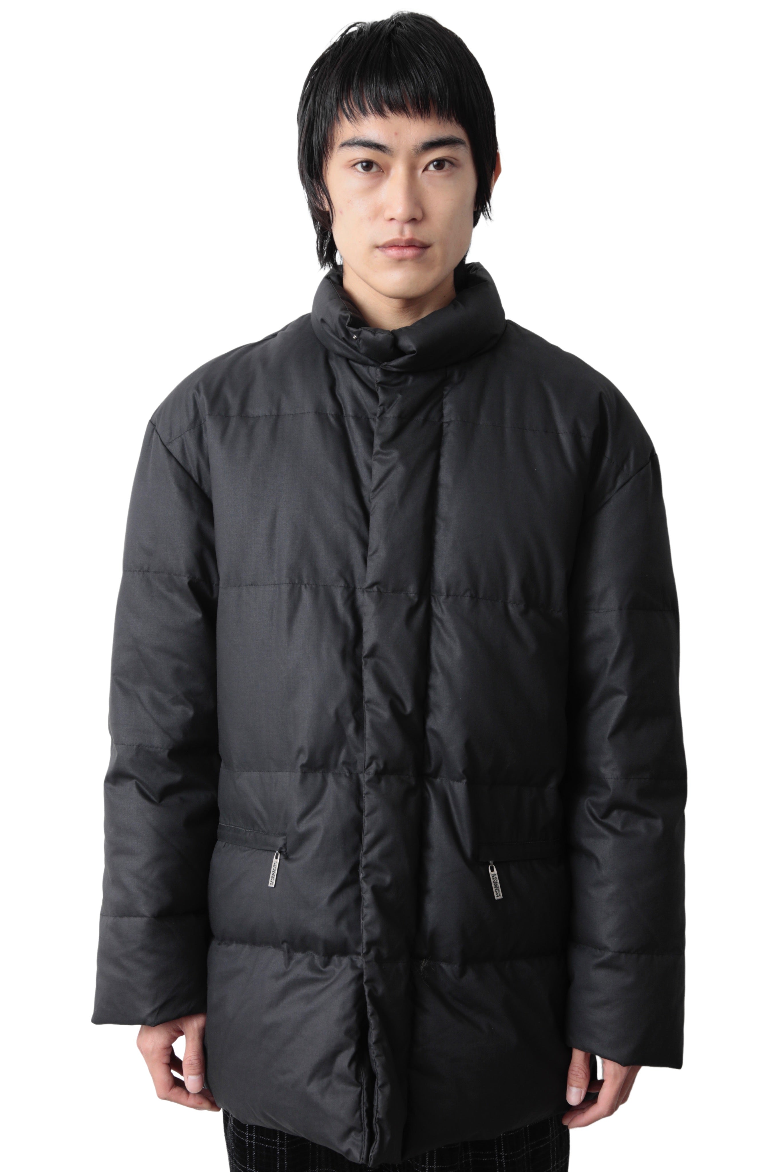 JEAN PAUL GAULTIER OBJET ZIP UP PUFFER DOWN COAT