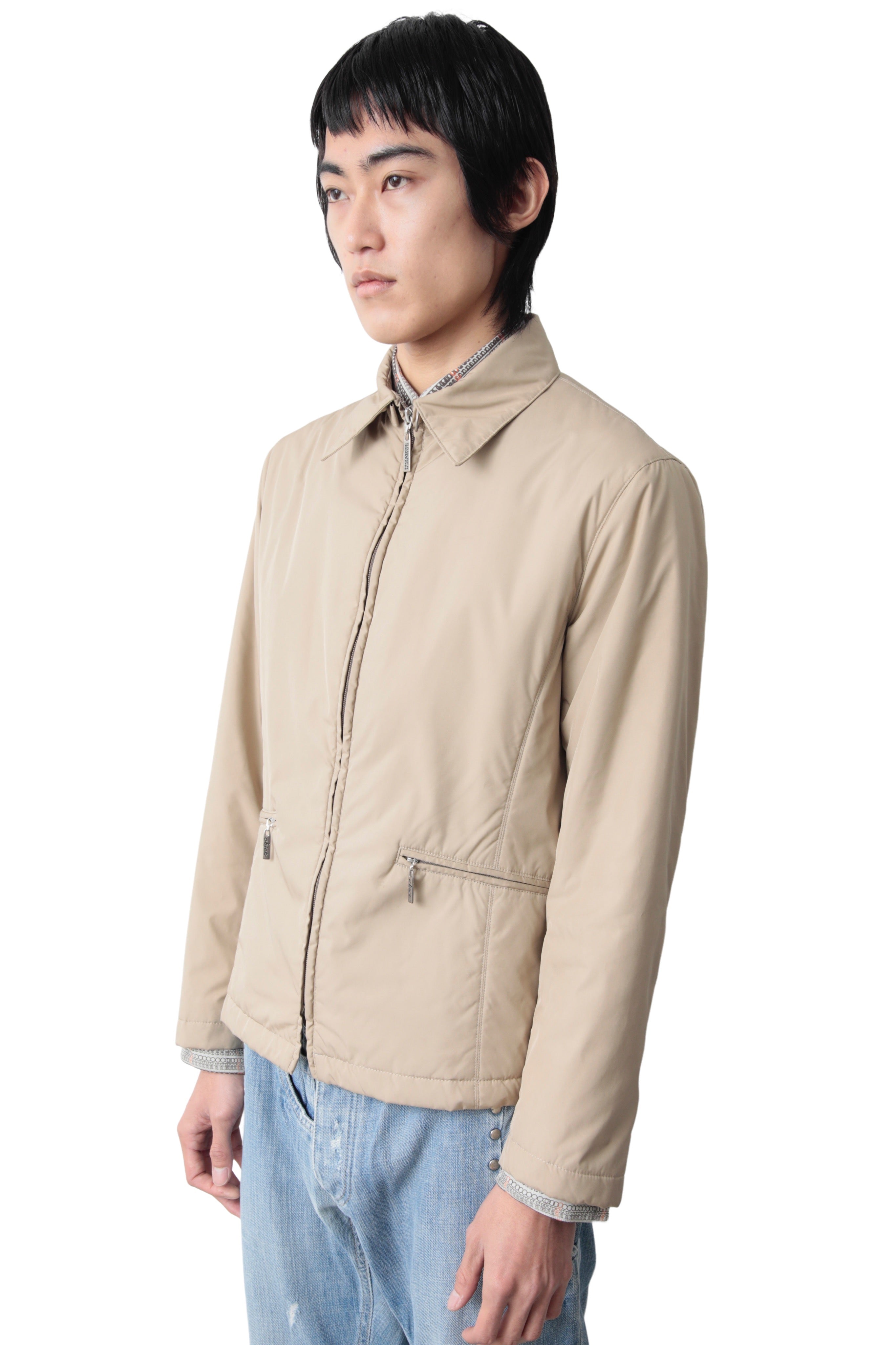 JEAN PAUL GAULTIER HOMME CLASSIC ZIP UP PUFFER BLOUSON