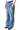 MULTI BUTTON WIDE FLARE DENIM PANTS