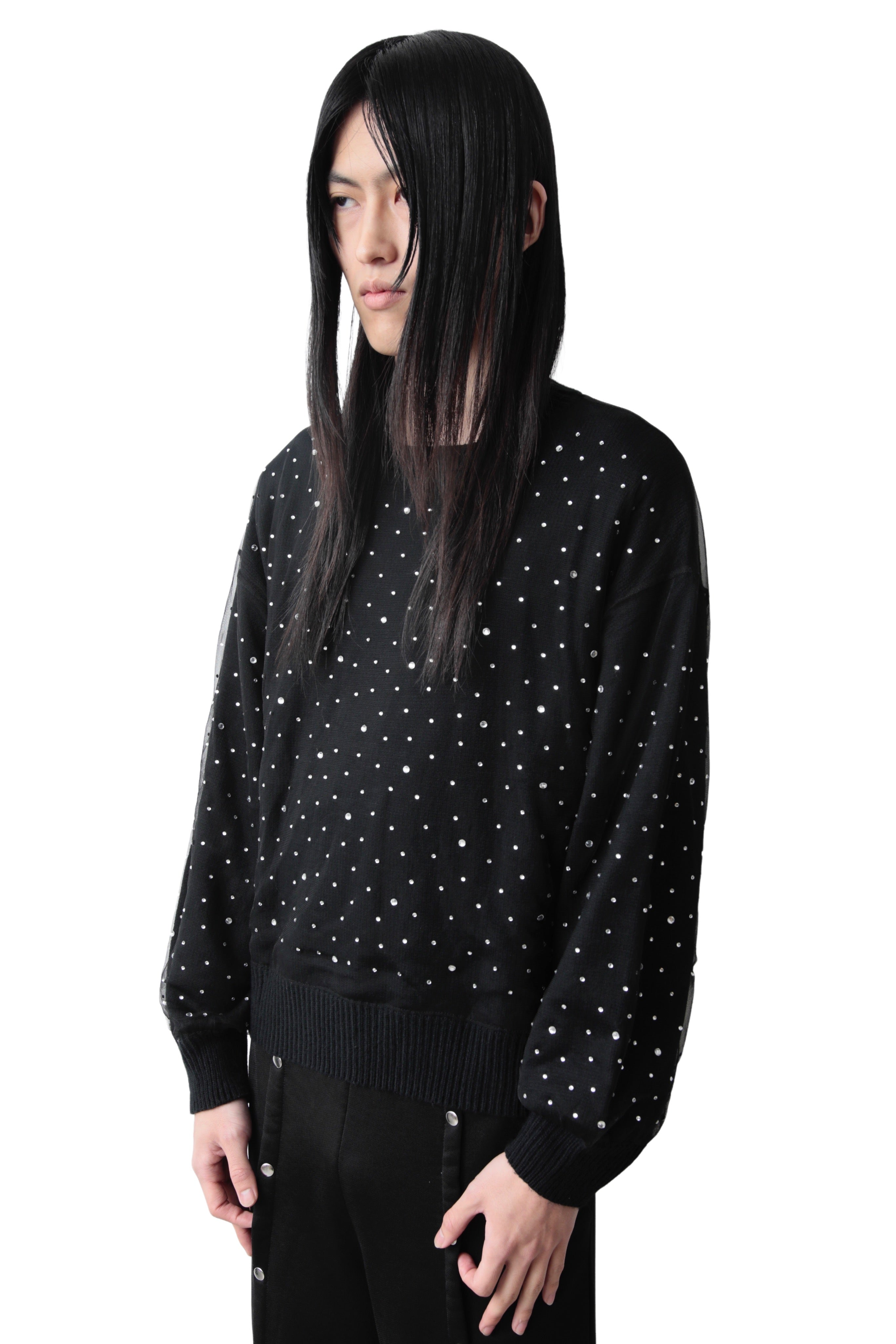 DECORATIVE LAYERED SWEATER