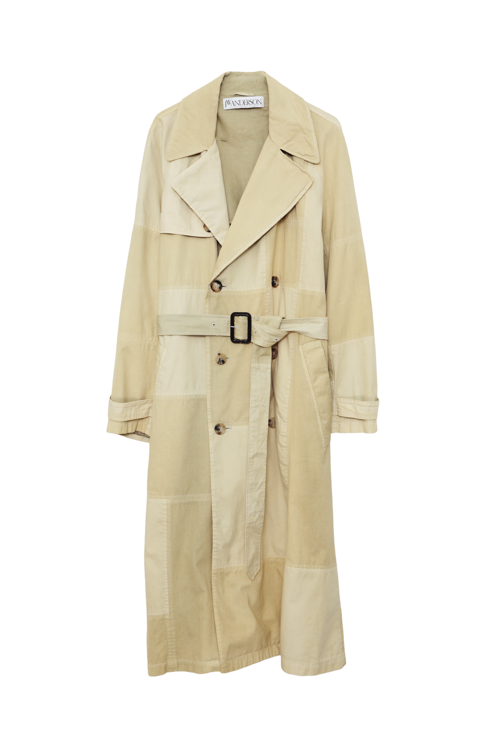 J.W ANDERSON PATCHWORK TRENCH COAT