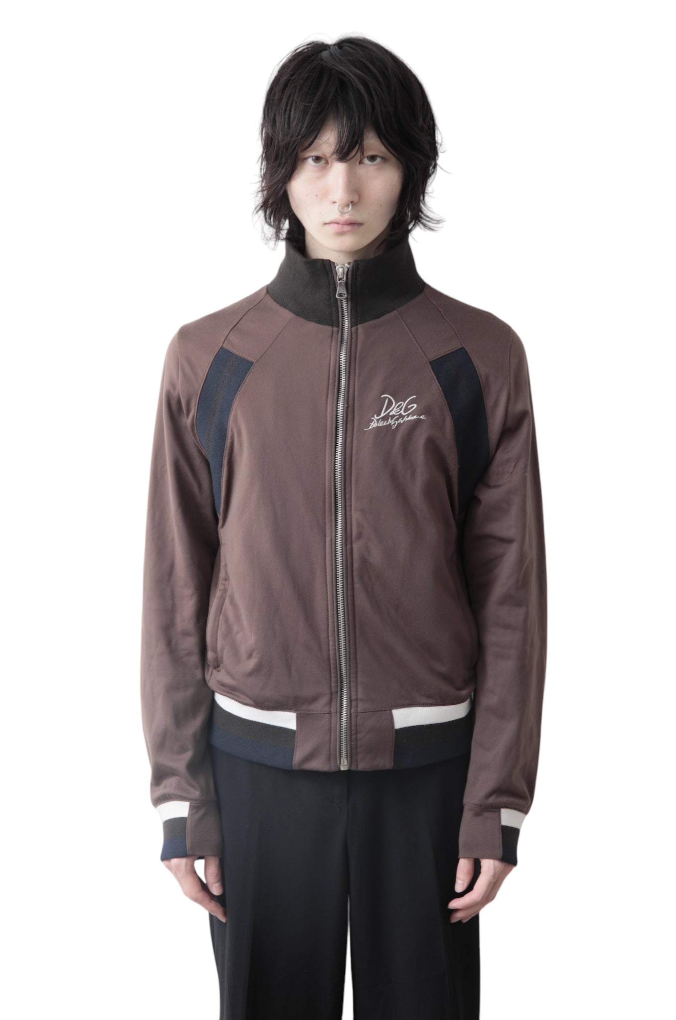 DOLCE&amp;GABBANA ZIP UP TRACK JACKET