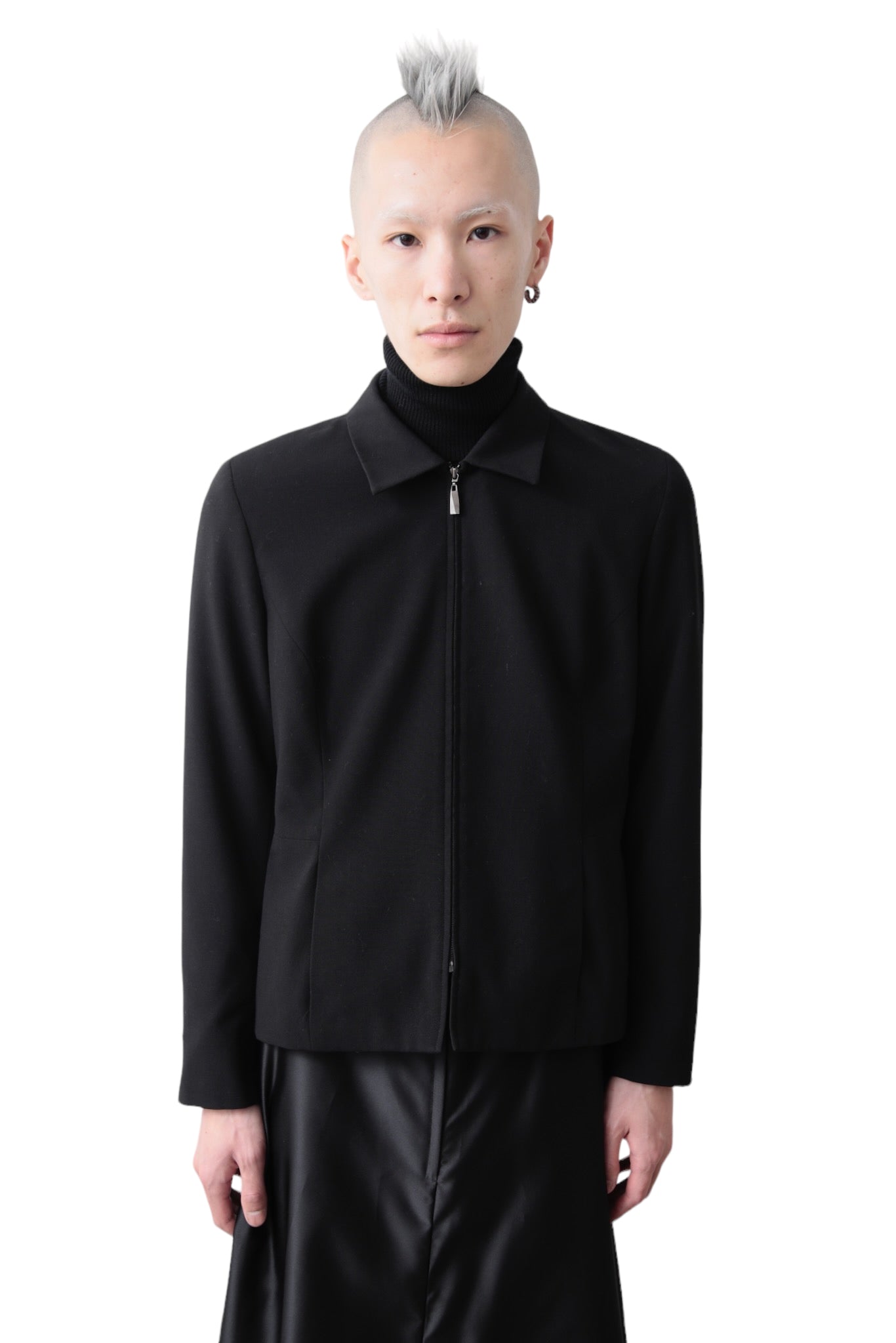 ZIP UP BOXY BLOUSON