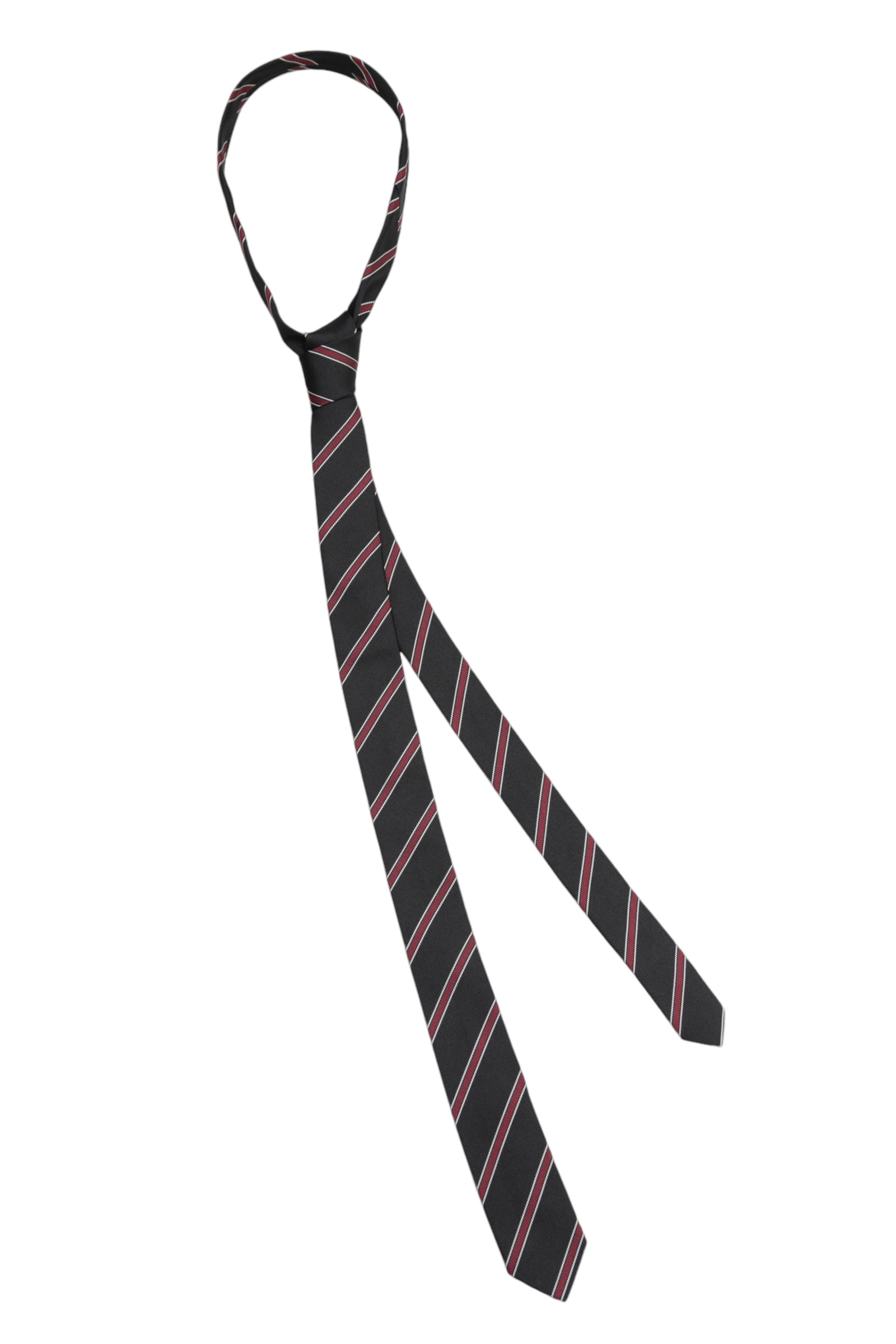 SAINT LAURENT STRIPE TIE