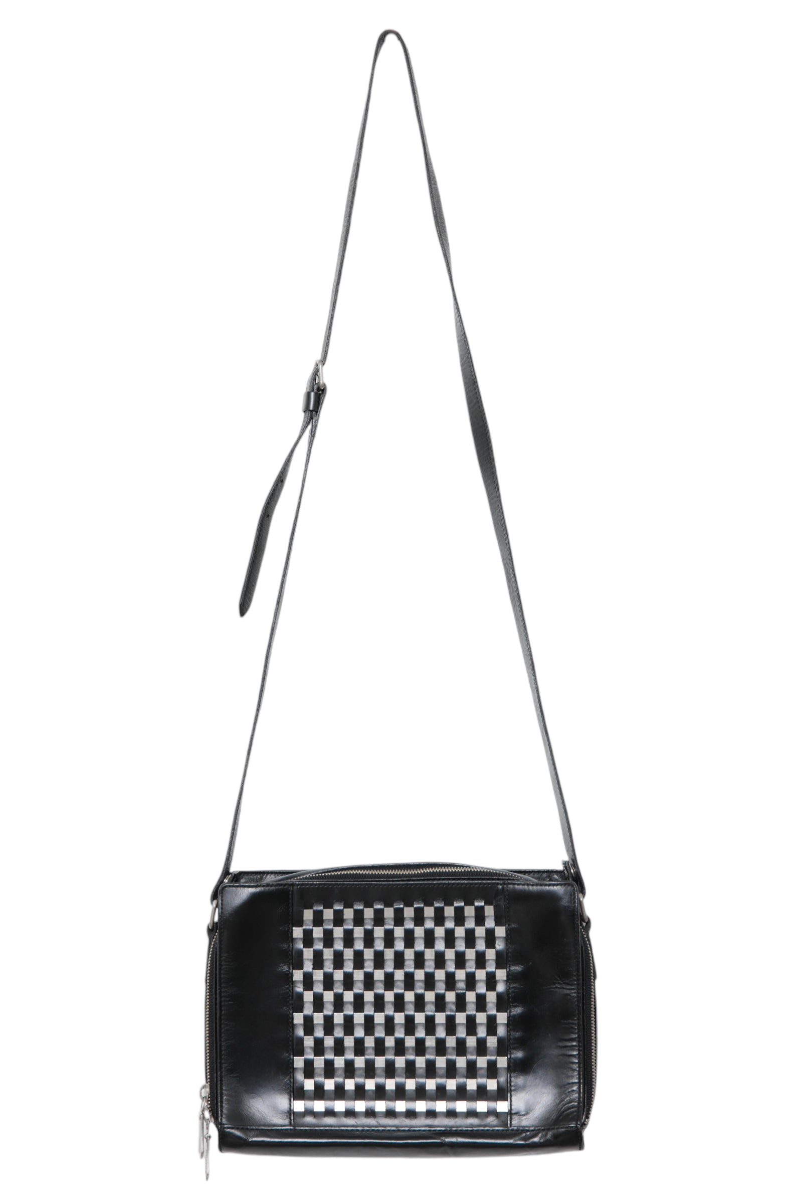 JEAN PAUL GAULTIER STUD BRAIDED SHOULDER BAG