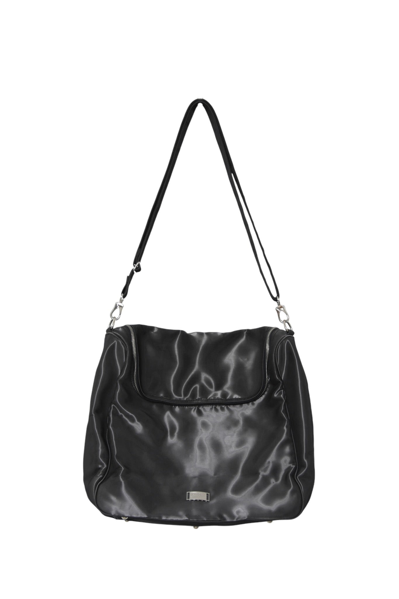 JEAN PAUL GAULTIER GLOSSY BIG SHOULDER BAG