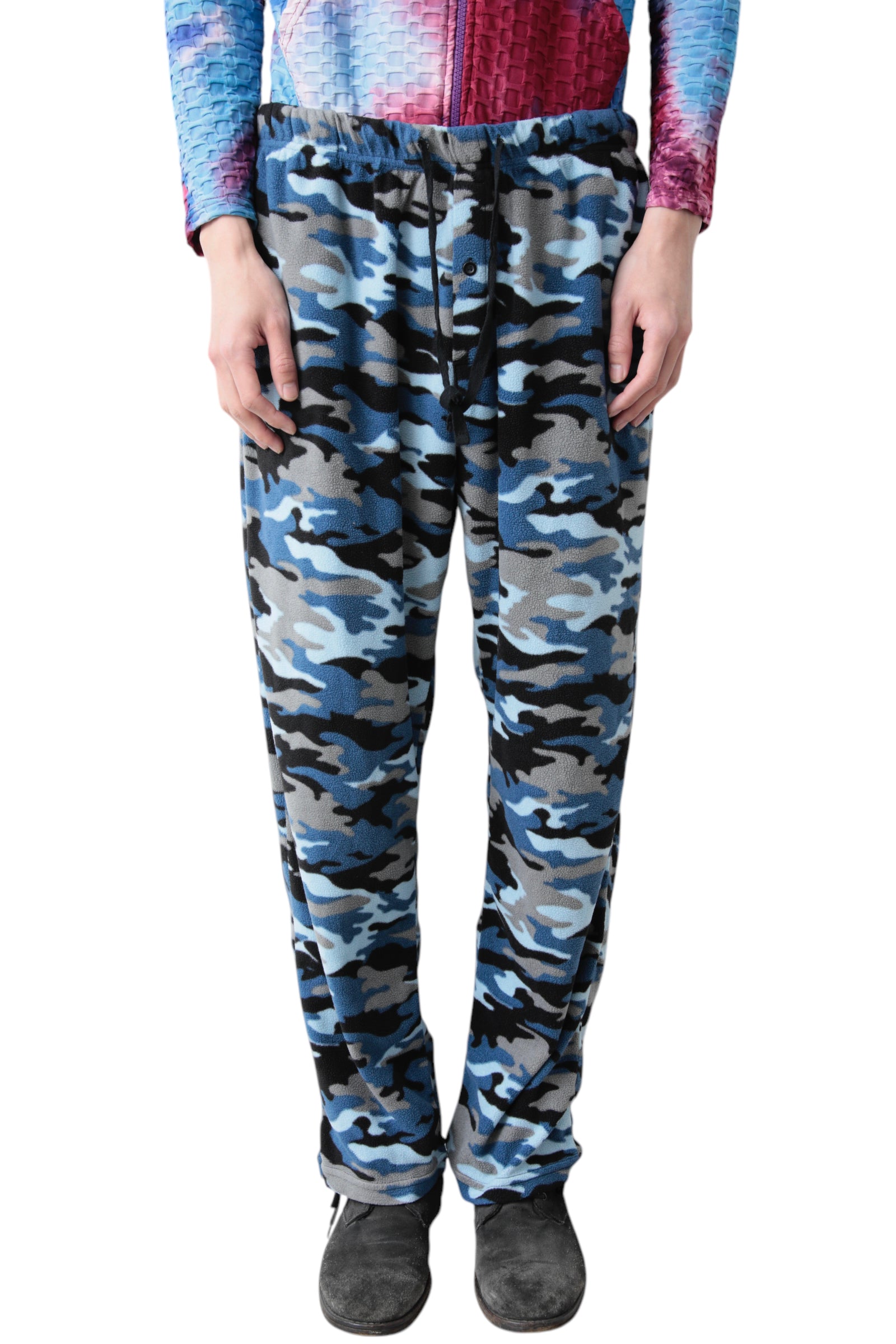 CAMO FLEECE PAJAMA PANTS