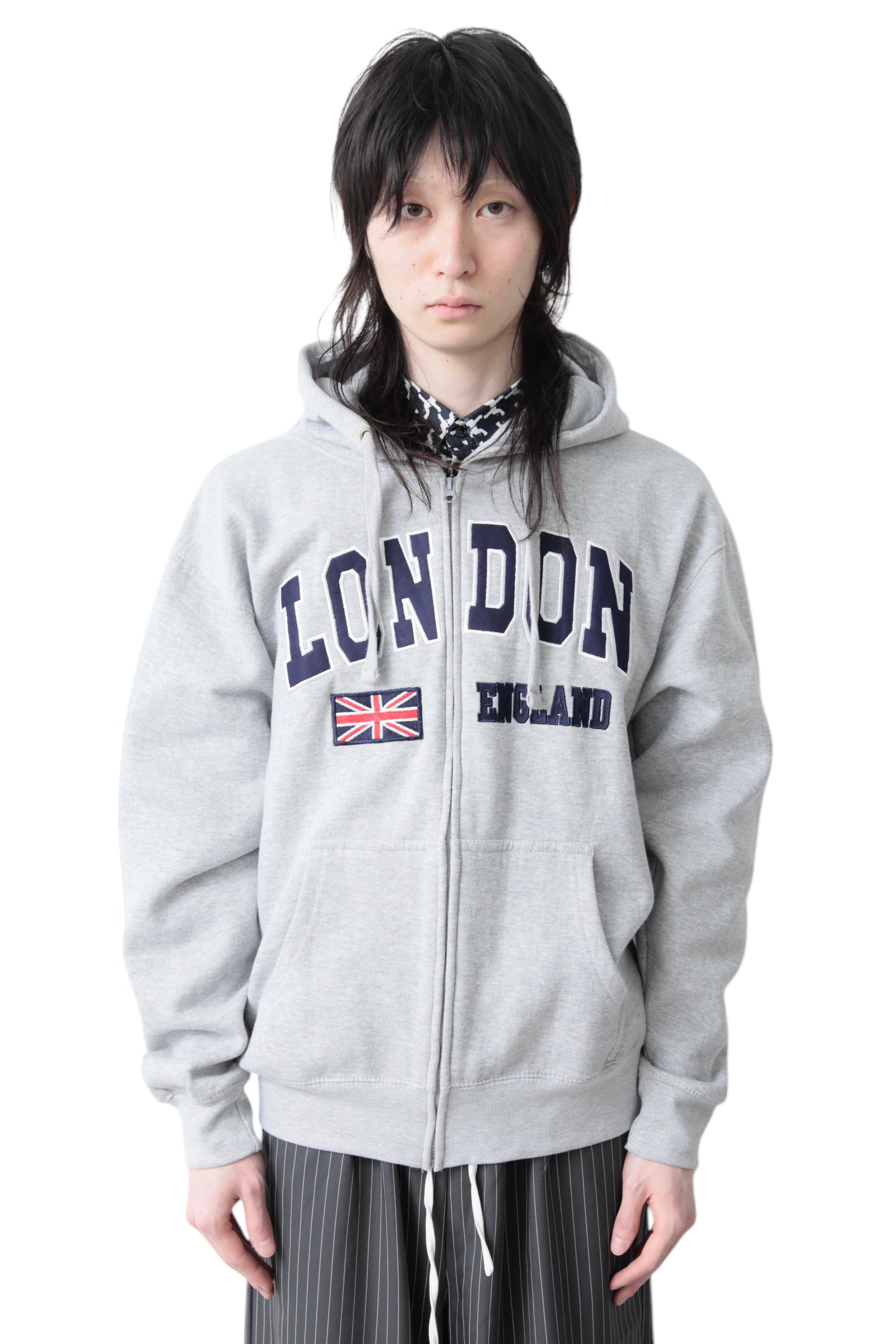 LOGO ZIP UP HOODIE