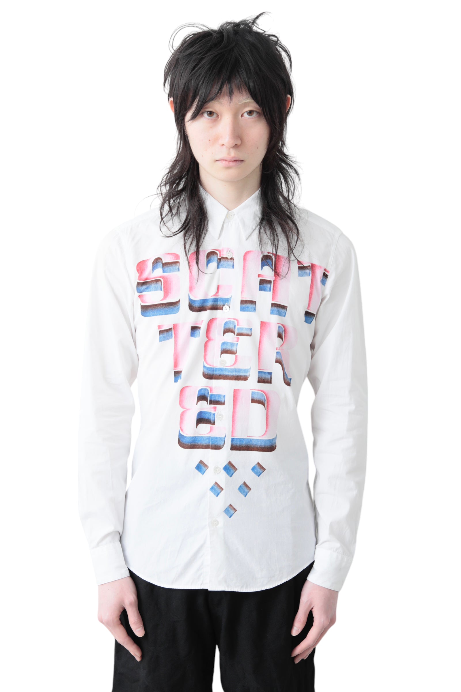 DRIES VAN NOTEN PRINTED CLASSIC SHIRT