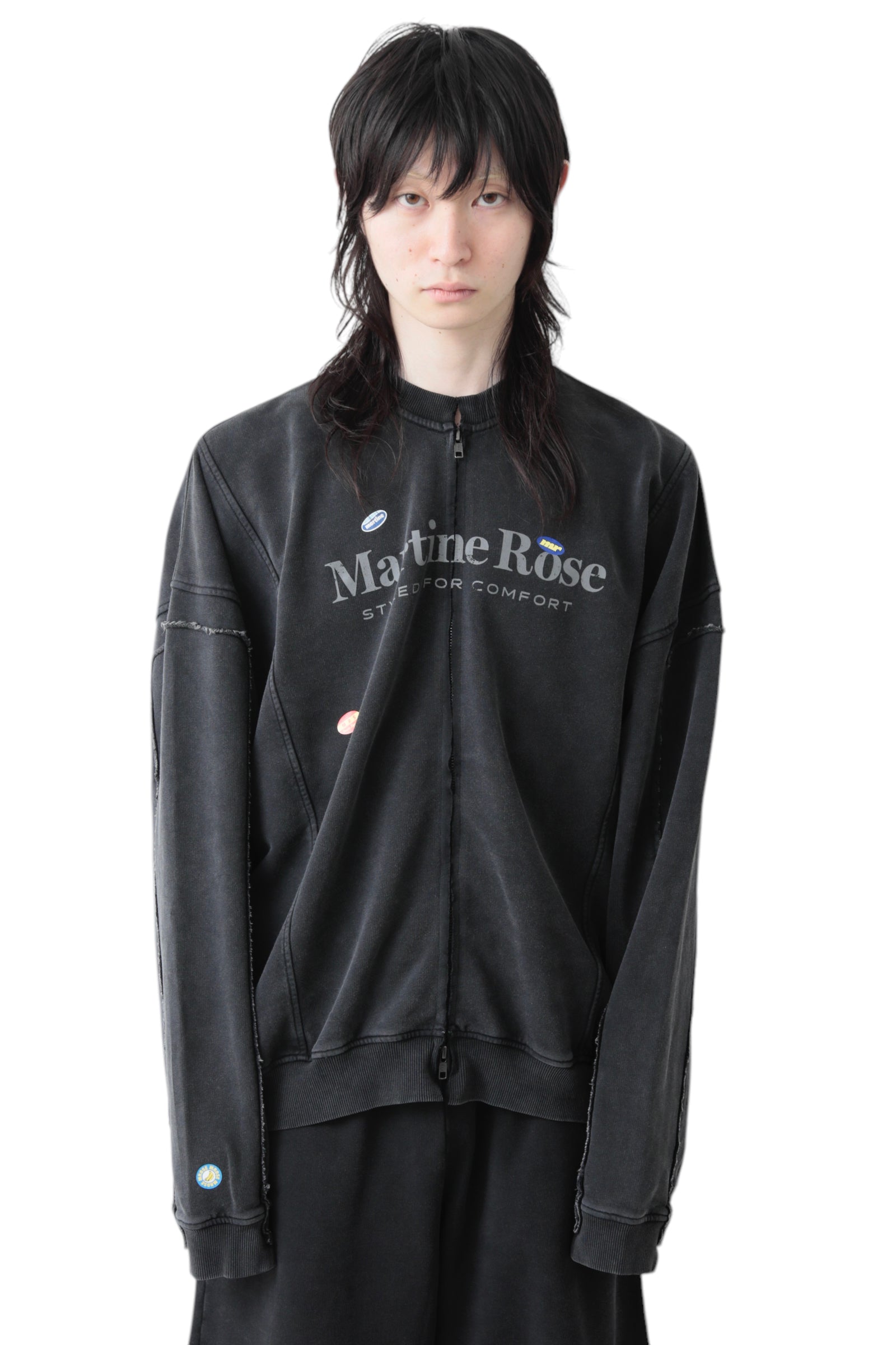 MARTINE ROSE ZIP UP CREW