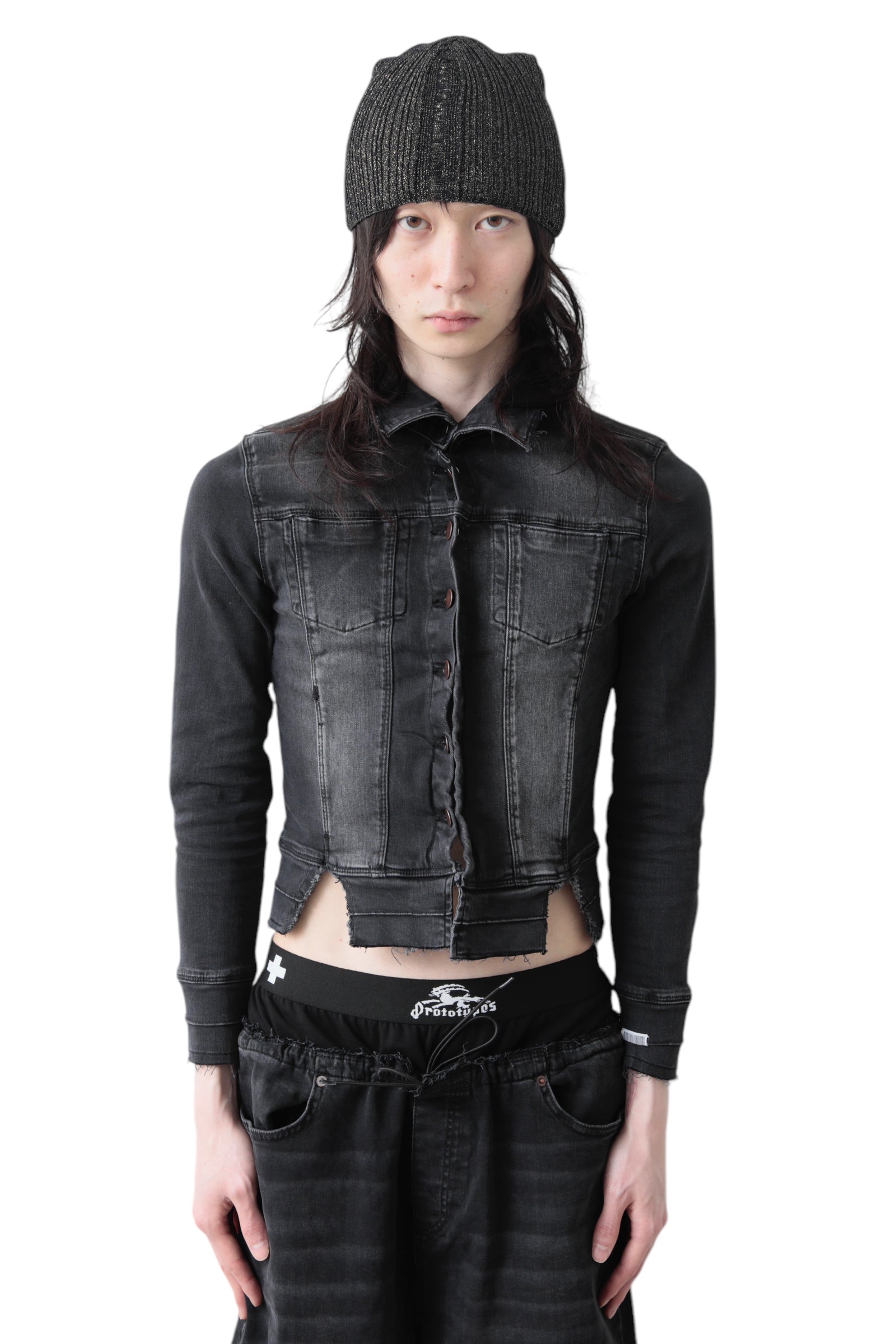 PROTOTYPES TIGHT DENIM JACKET