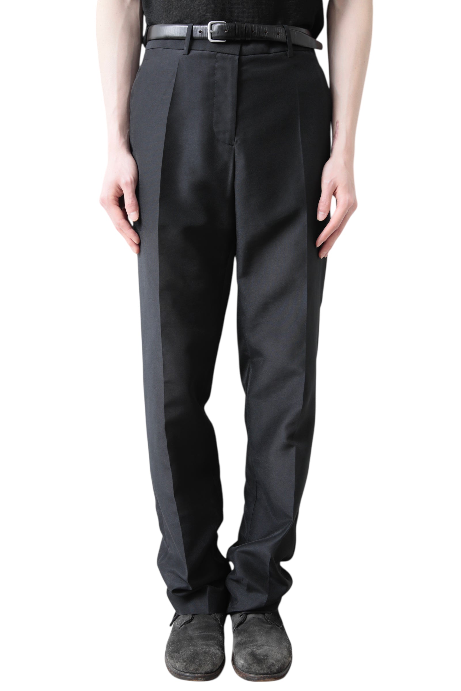 HELMUT LANG ORGANZA CAR TROUSERS