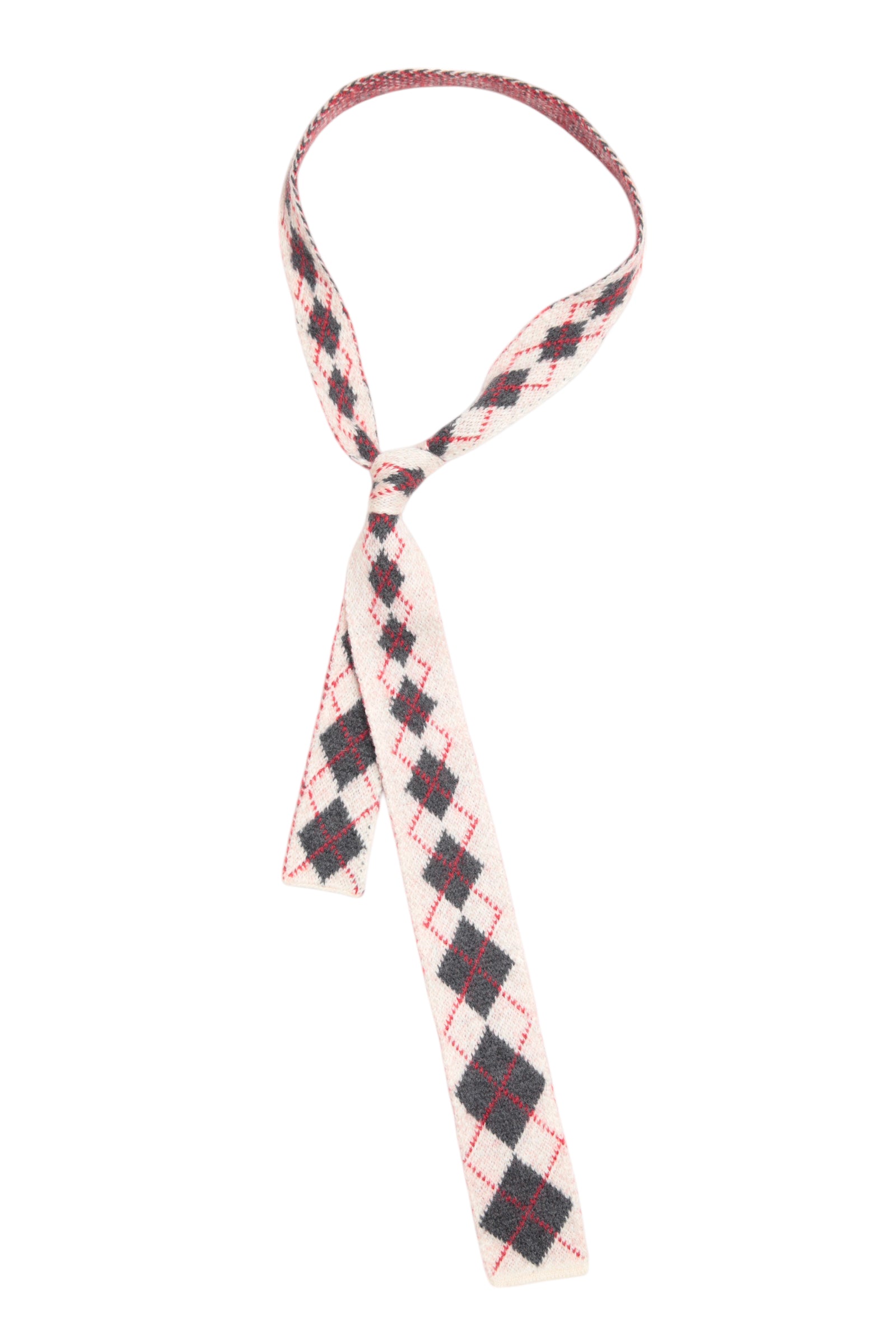 JEAN PAUL GAULTIER ARGYLE TIE