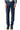 GLOSSY CHECK ZIP TROUSERS
