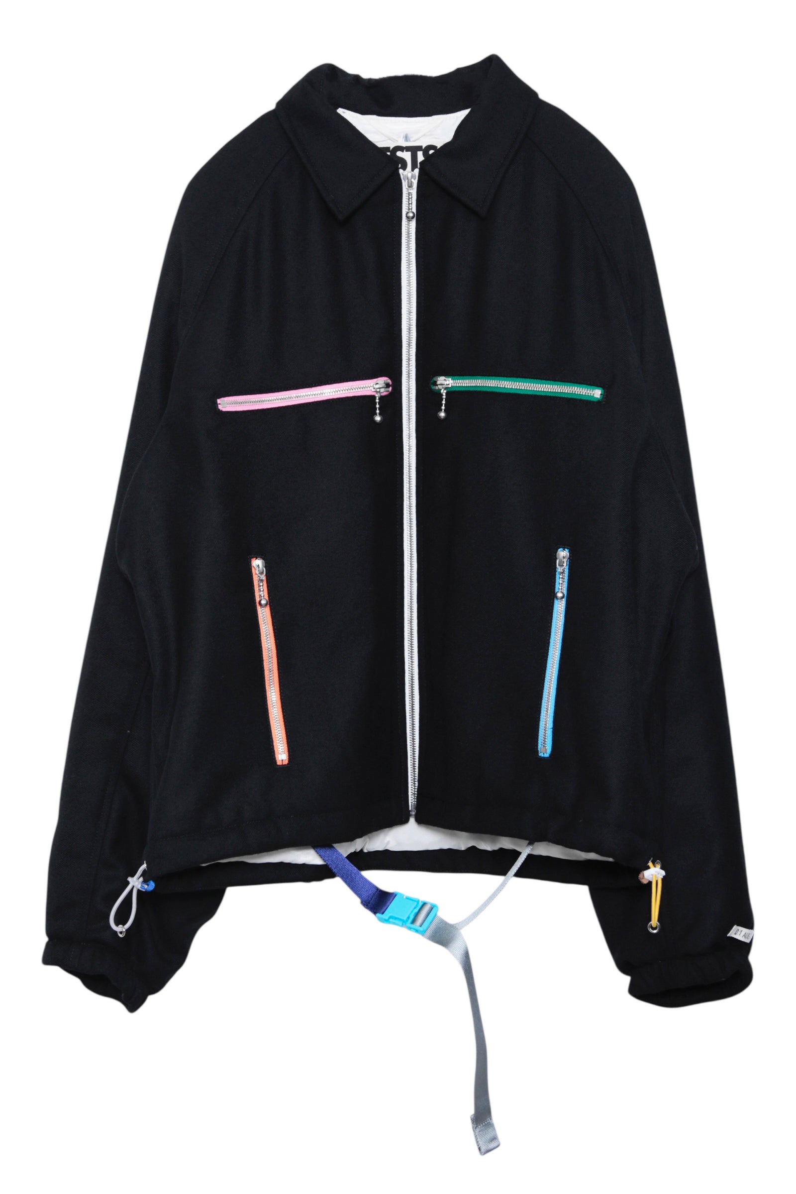TSTS MULTI COLOR ZIP BOMBER JACKET