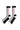 MARTINE ROSE SPORTS SOCK