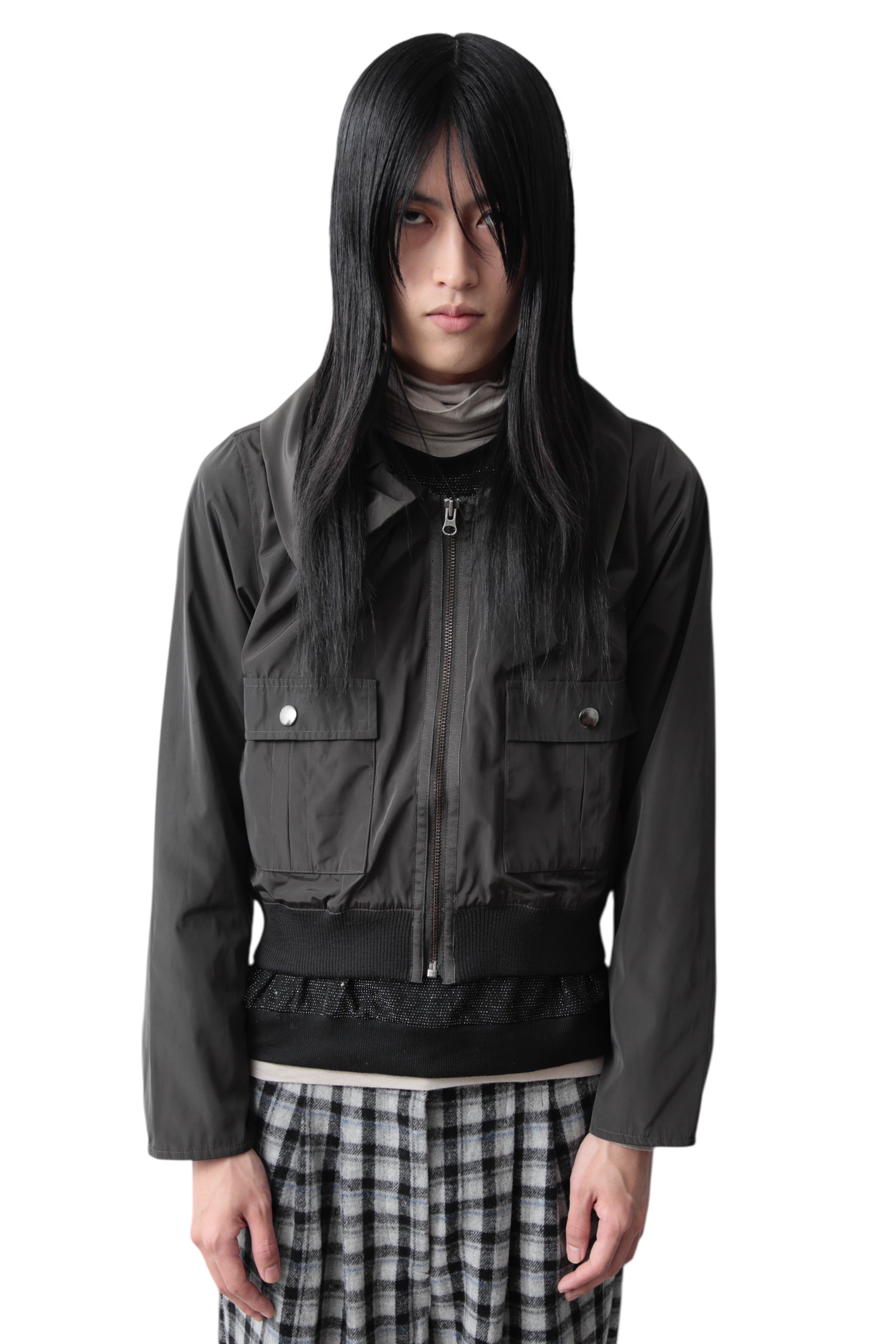 Archive? PUFFER COLLAR ZIP UP BLOUSON