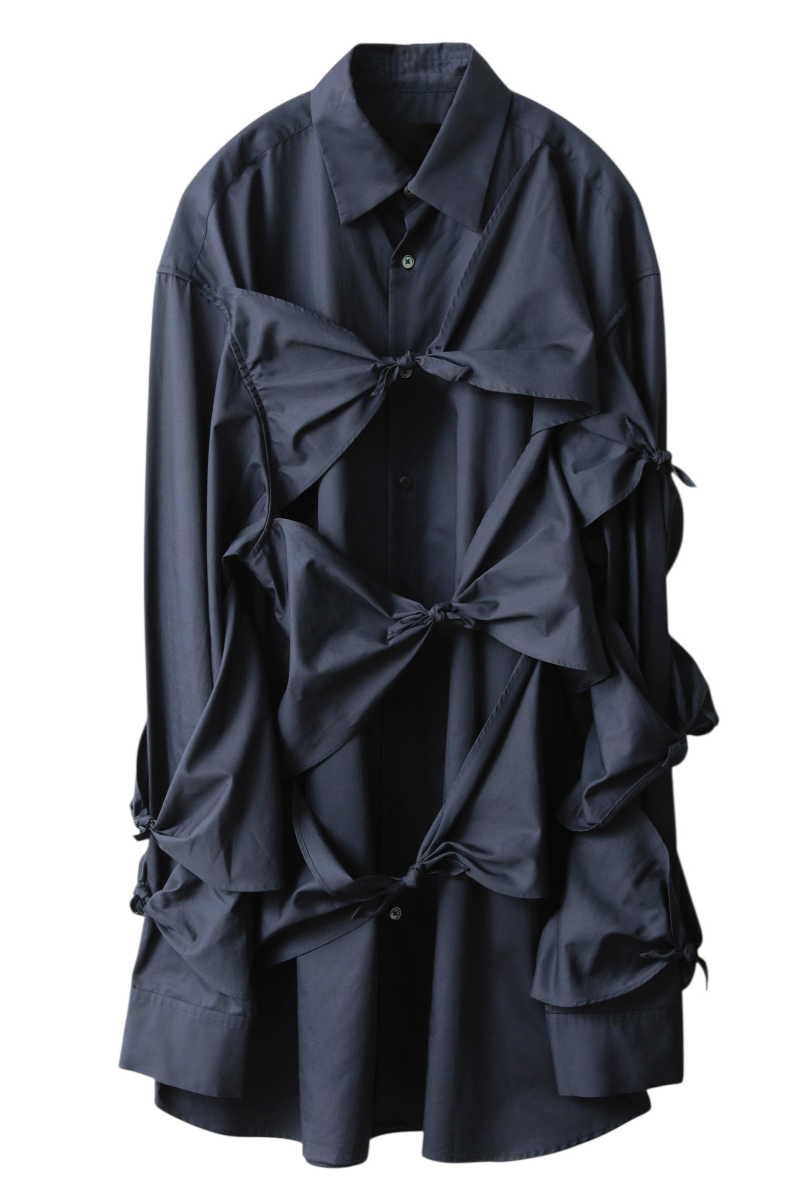 KEISUKE YOSHIDA RIBBON SHIRT NEW