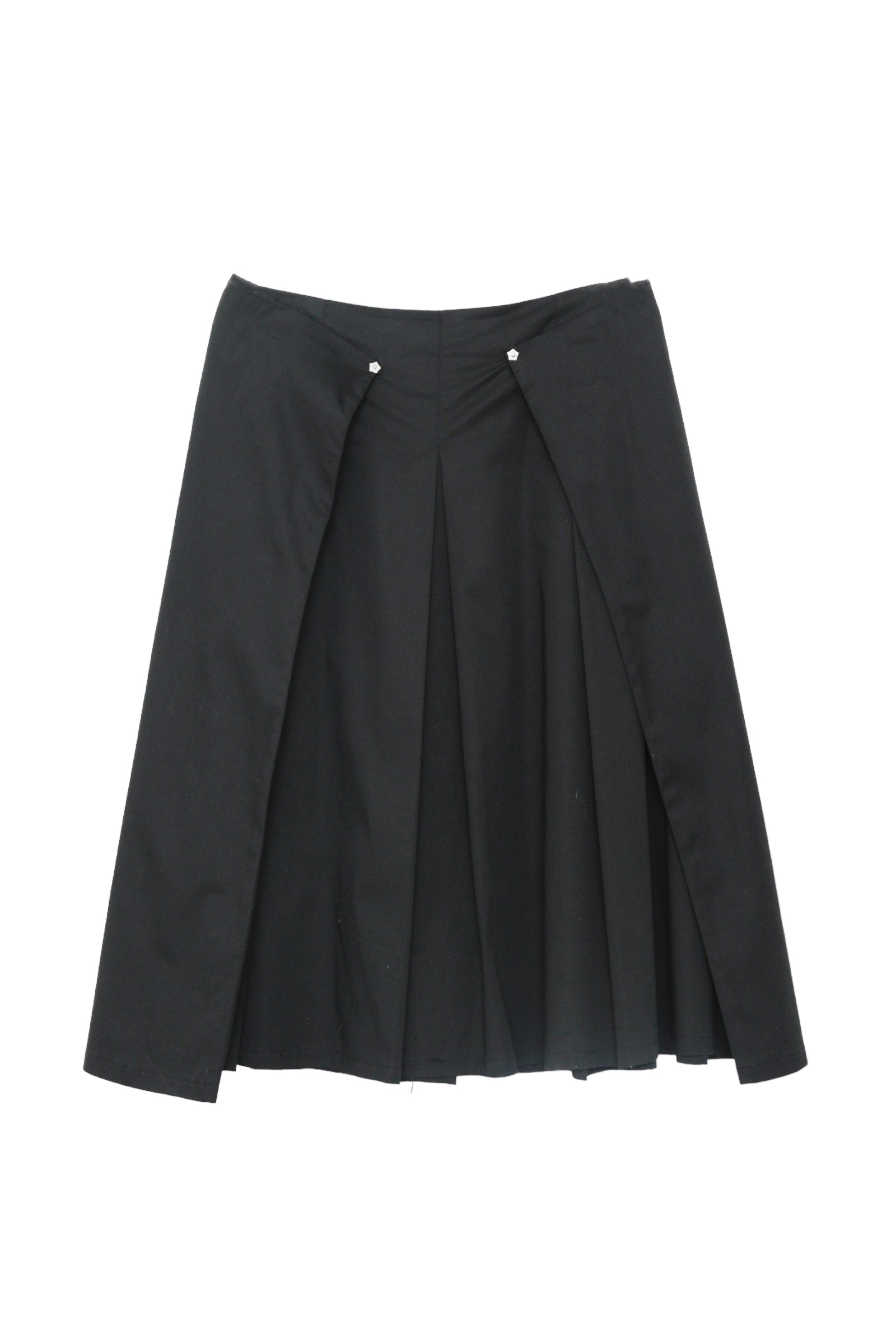 FRONT LAYERED TUCK SKIRT – THE ELEPHANT