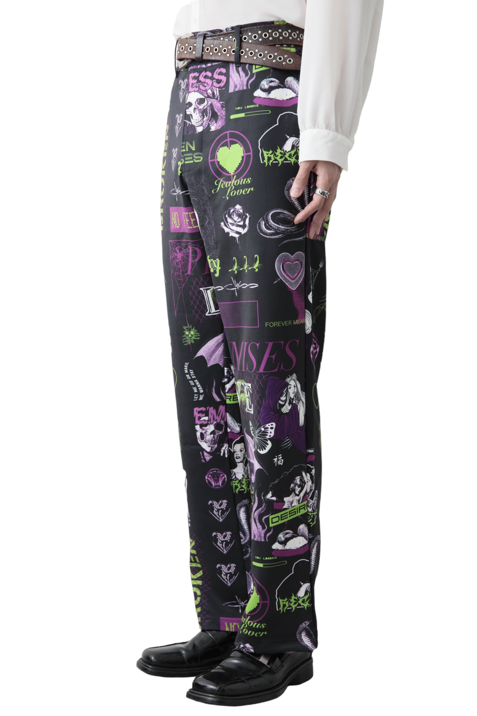 GRAPHIC EASY PANTS