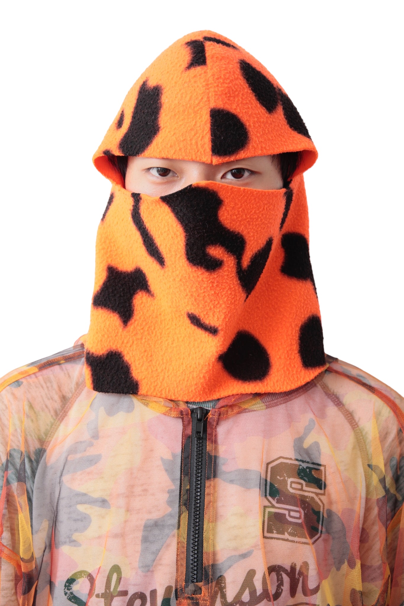 (Product photography) COW FLEESE BALACLAVA