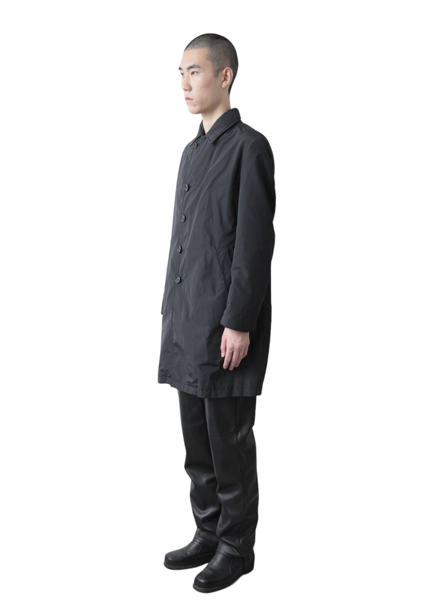 1990s HELMUT LANG BUTTON UP NYLON COAT