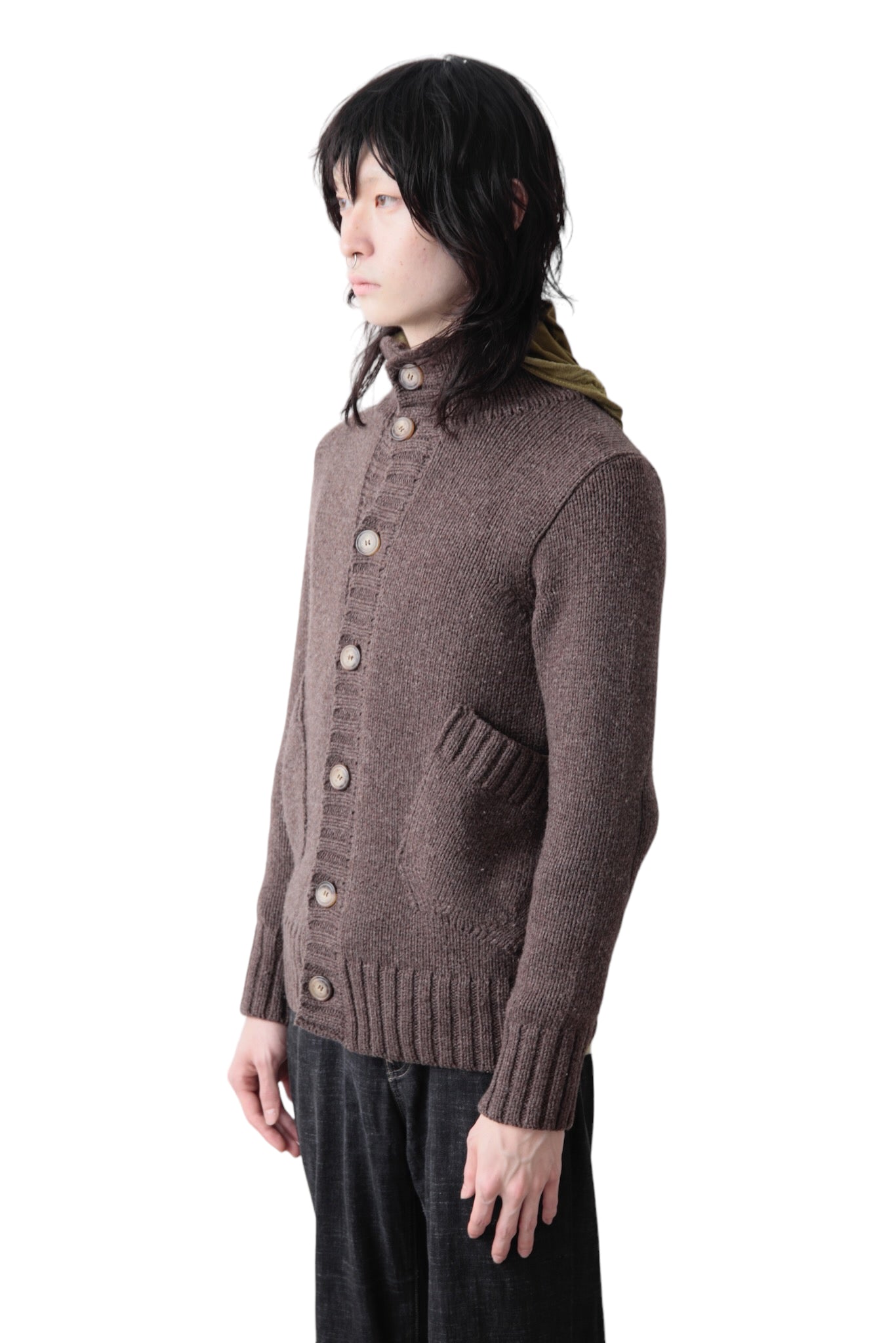 DIRK SCHONBERGER BUTTON UP KNIT CARDIGAN