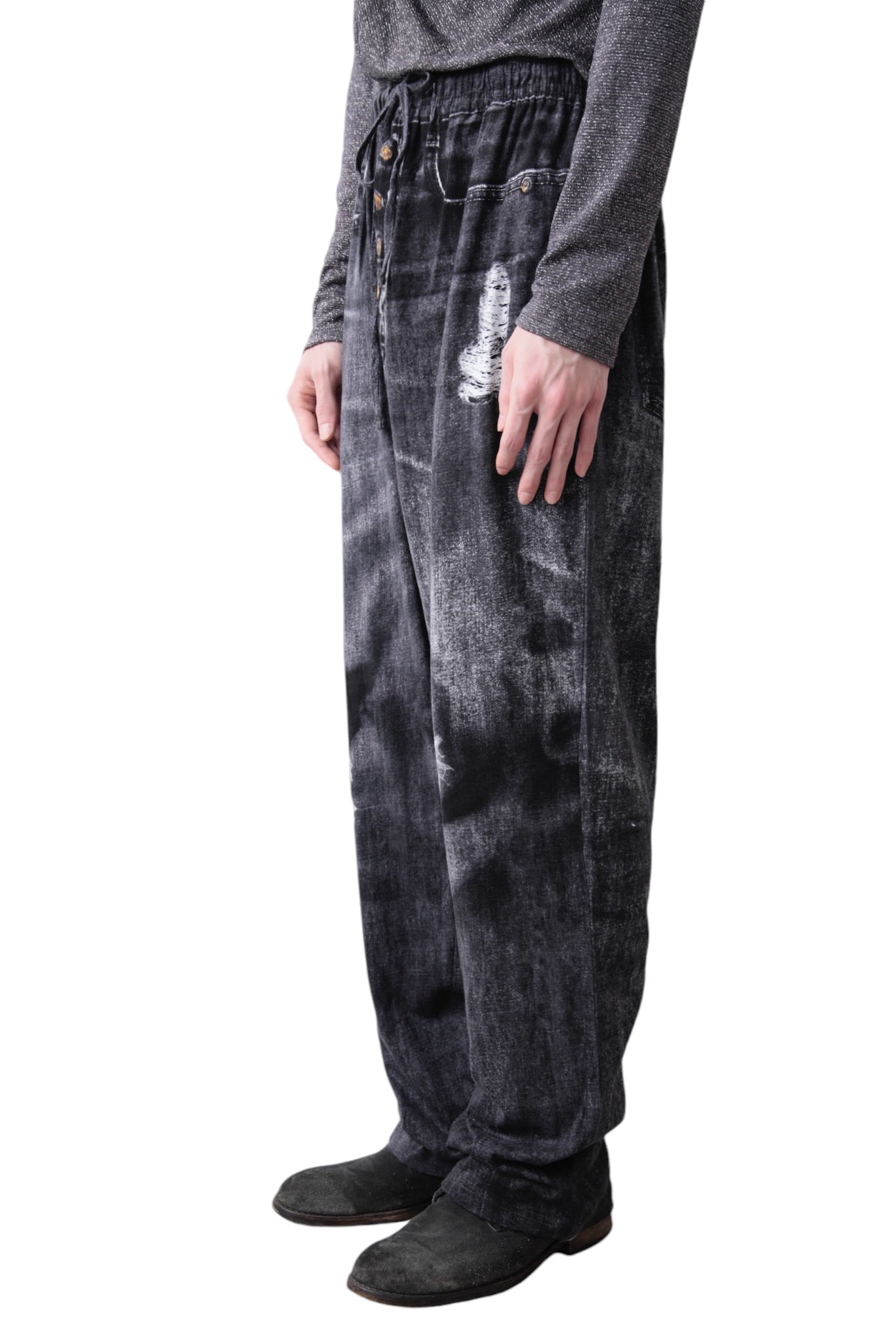 JEANS GRAPHIC PAJAMA PANTS