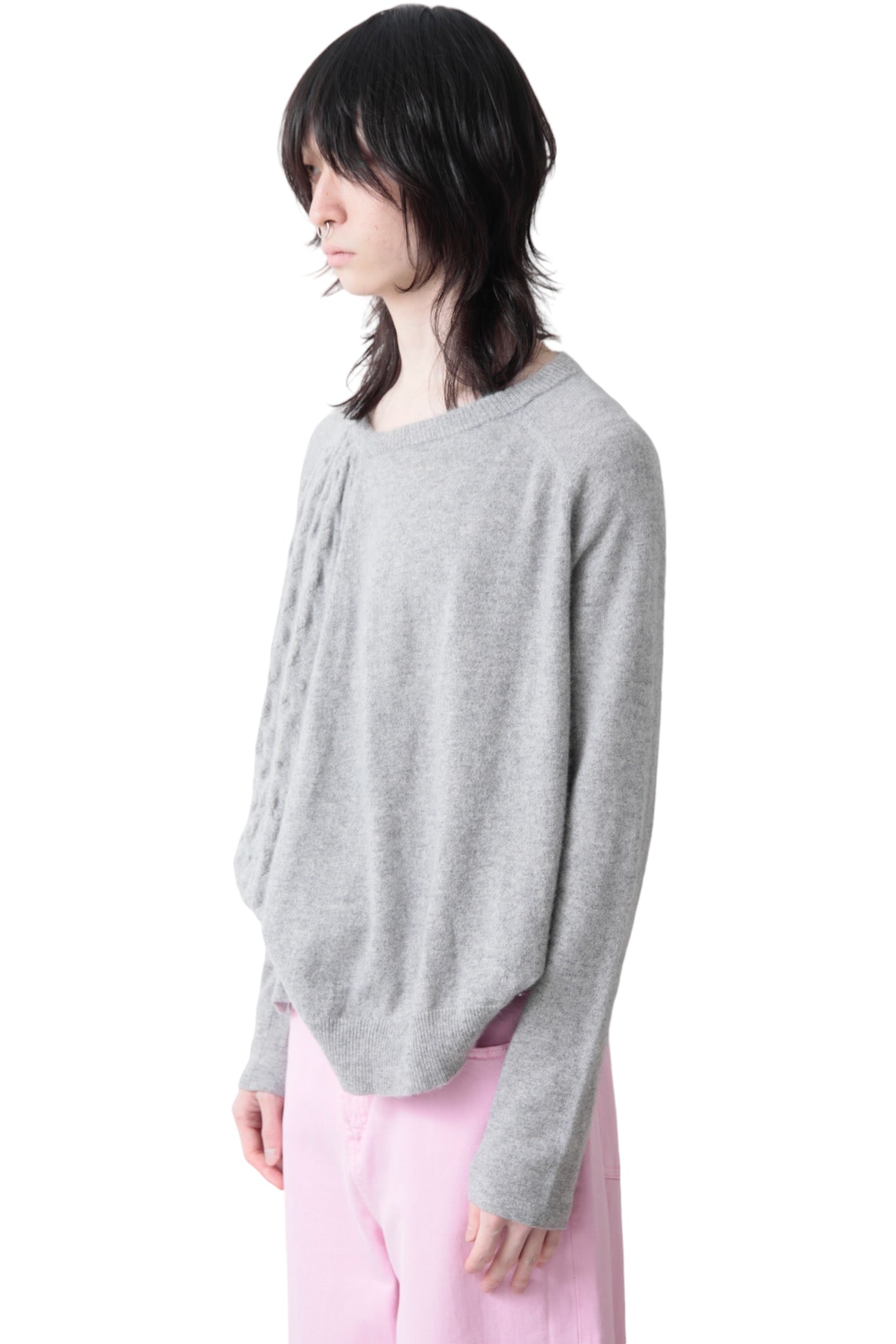 ANNE VALEIRE HASH DEFORMATION SWEATER