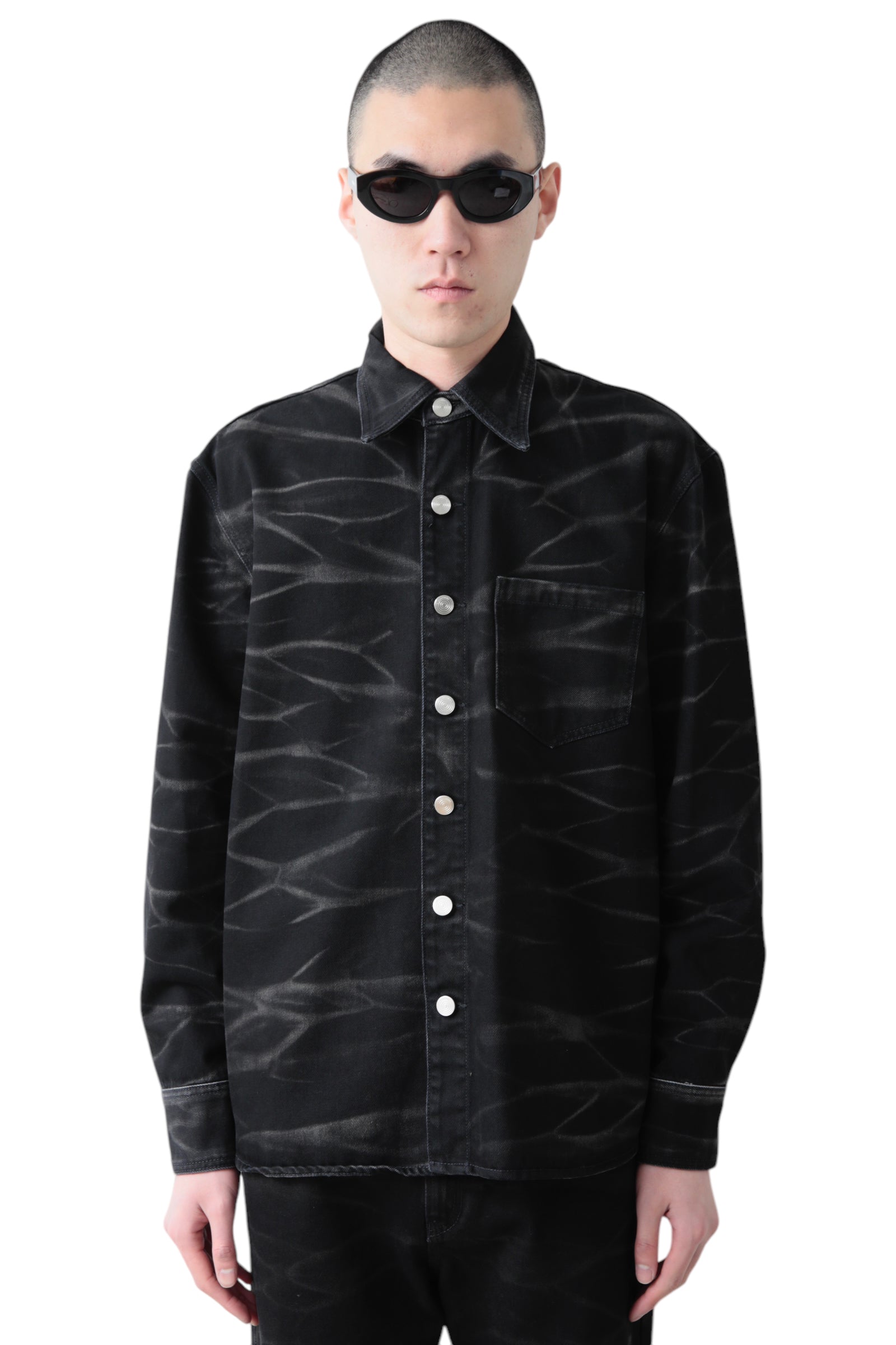 NAMACHEKO ZEBRA DENIM SHIRTS