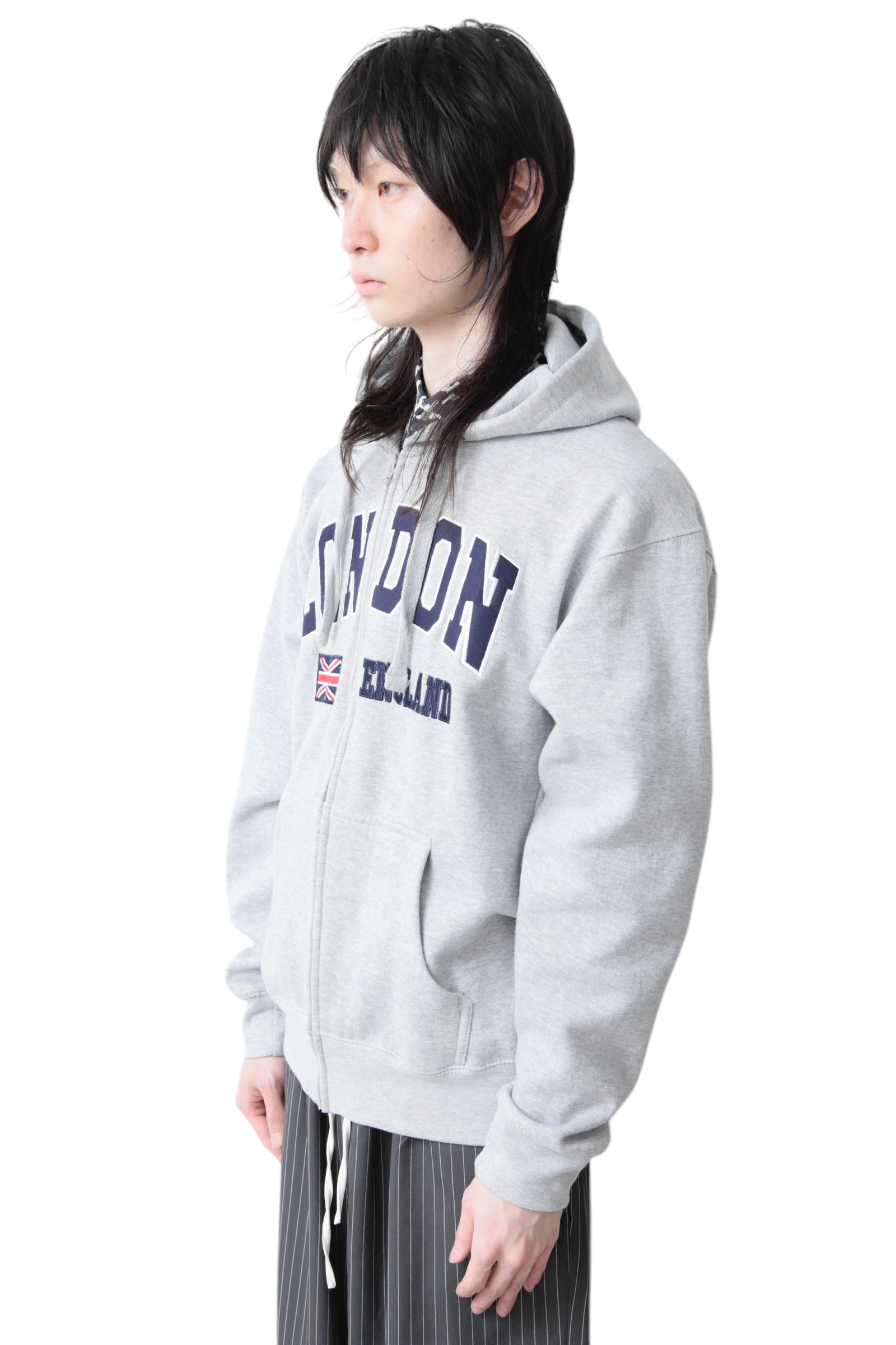 LOGO ZIP UP HOODIE