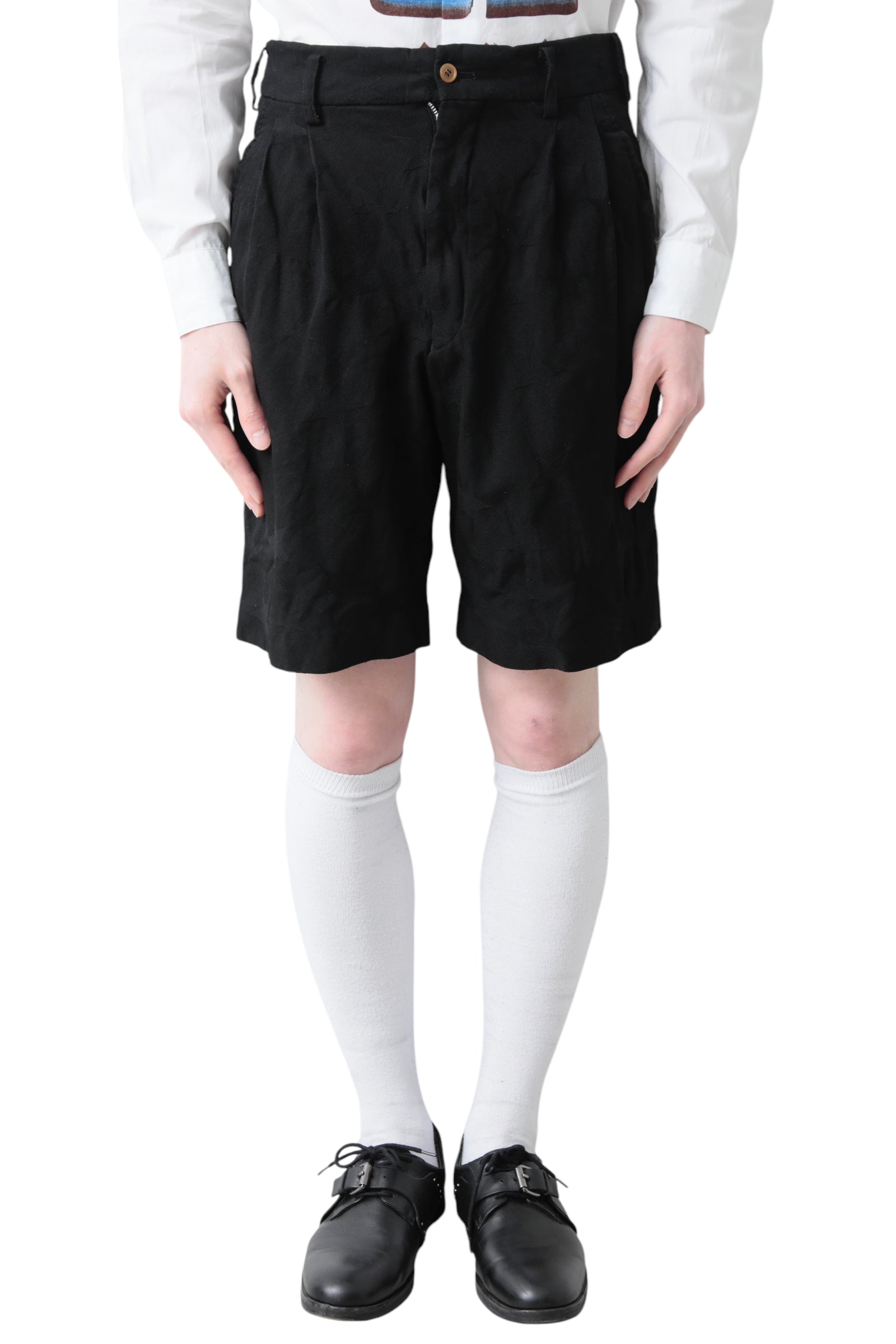 AD2006 COMME DES GARCONS STAR PATTERNED SHORTS