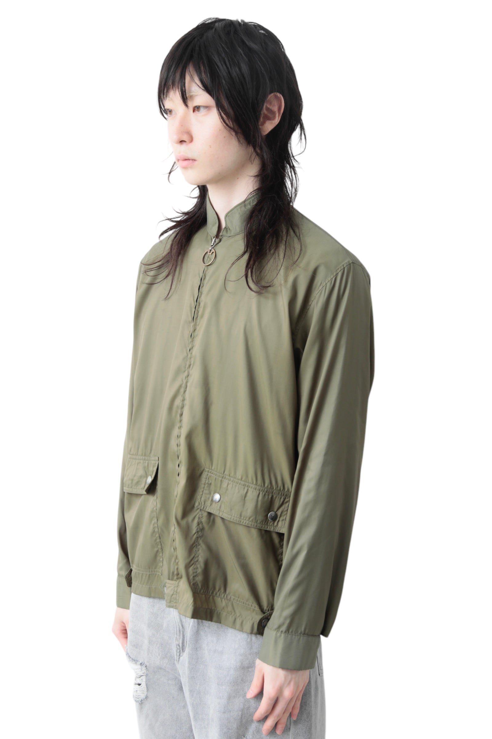 HELMUT LANG NYLON ZIP UP BLOUSON