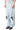 CRUSHED ICE BLUE BAGGY DENIM PANTS