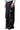 BLACK RIPPED BAGGY DENIM PANTS