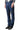 GLOSSY CHECK ZIP TROUSERS