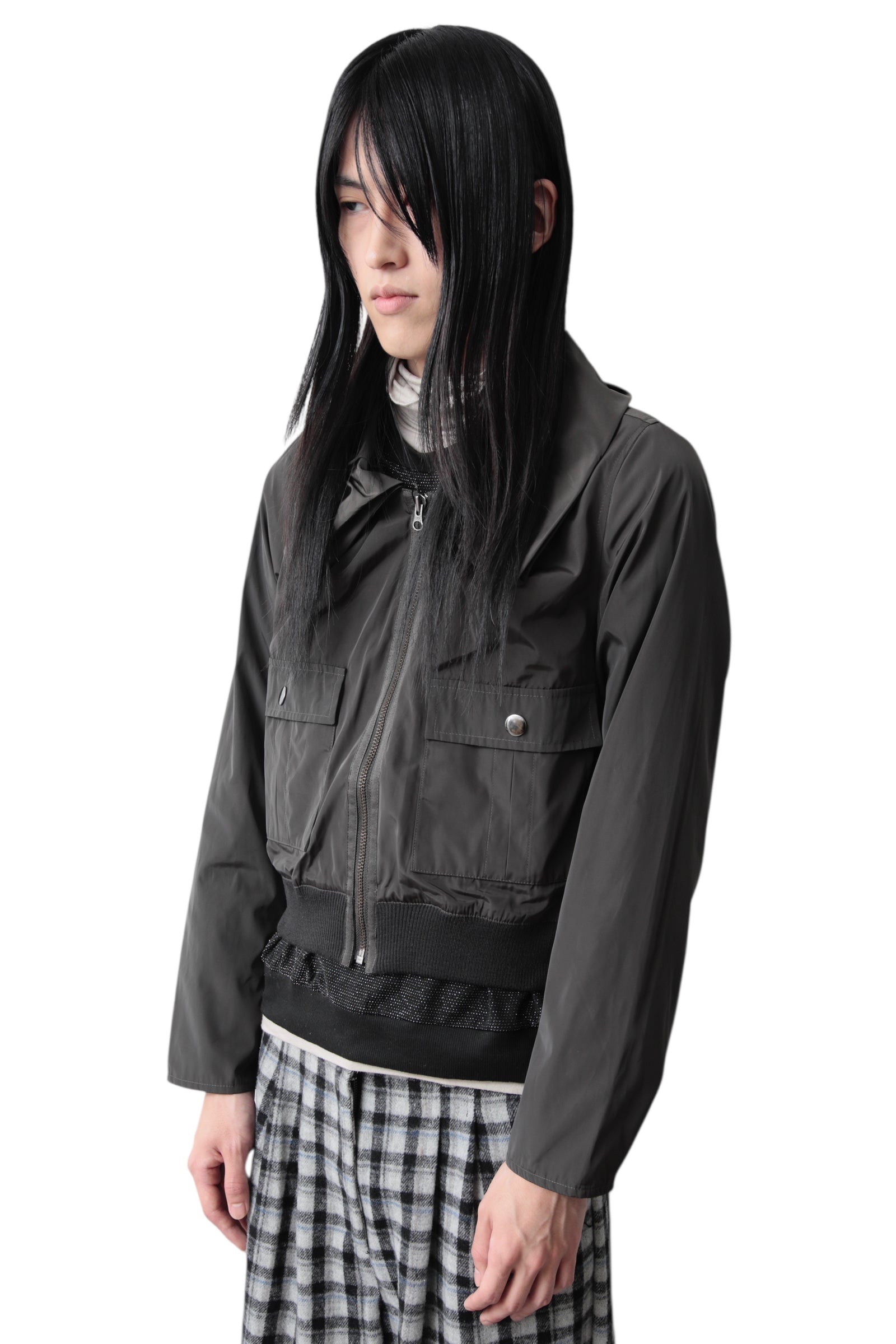 Archive? PUFFER COLLAR ZIP UP BLOUSON