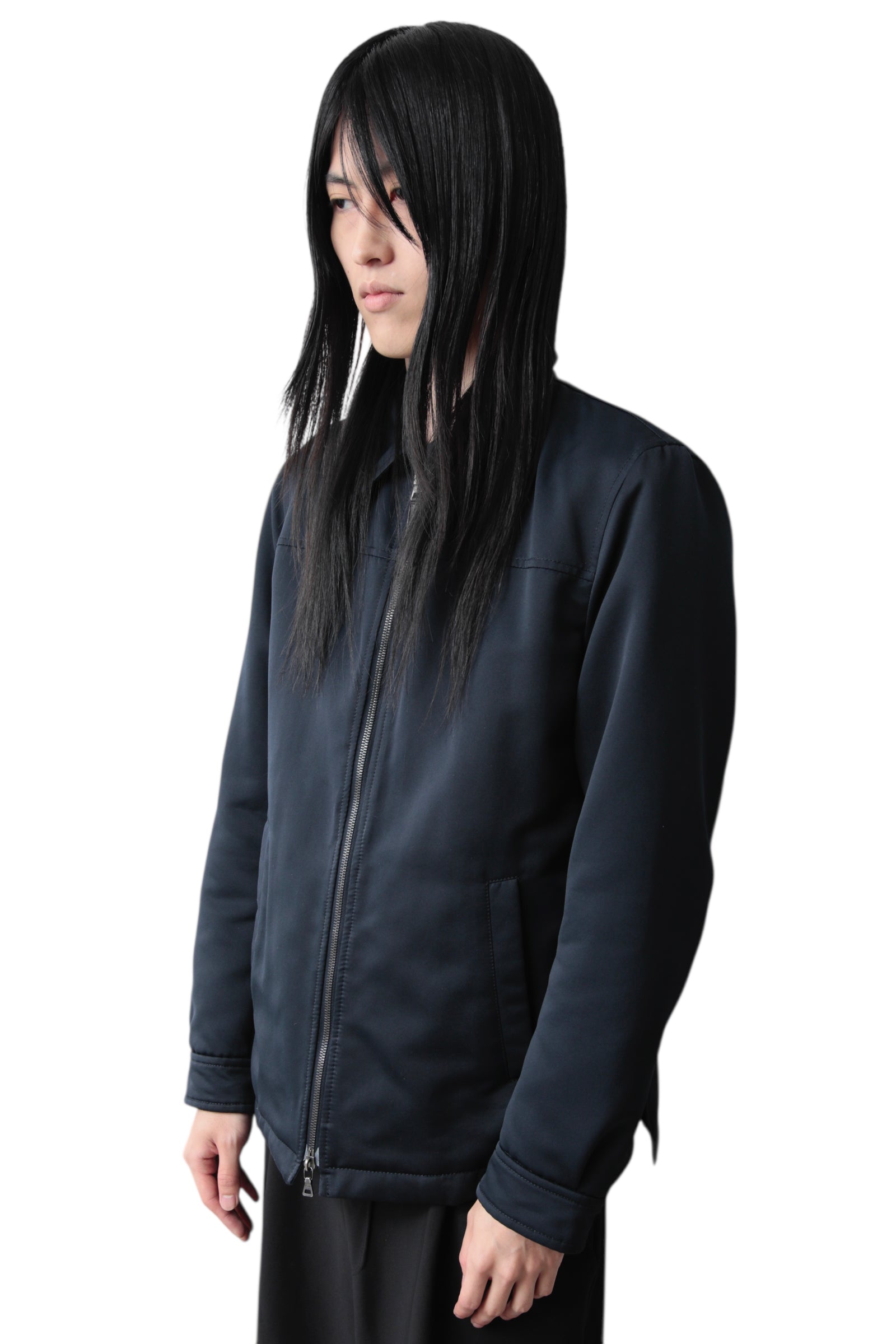 PRADA NYLON ZIP-UP BLOUSON