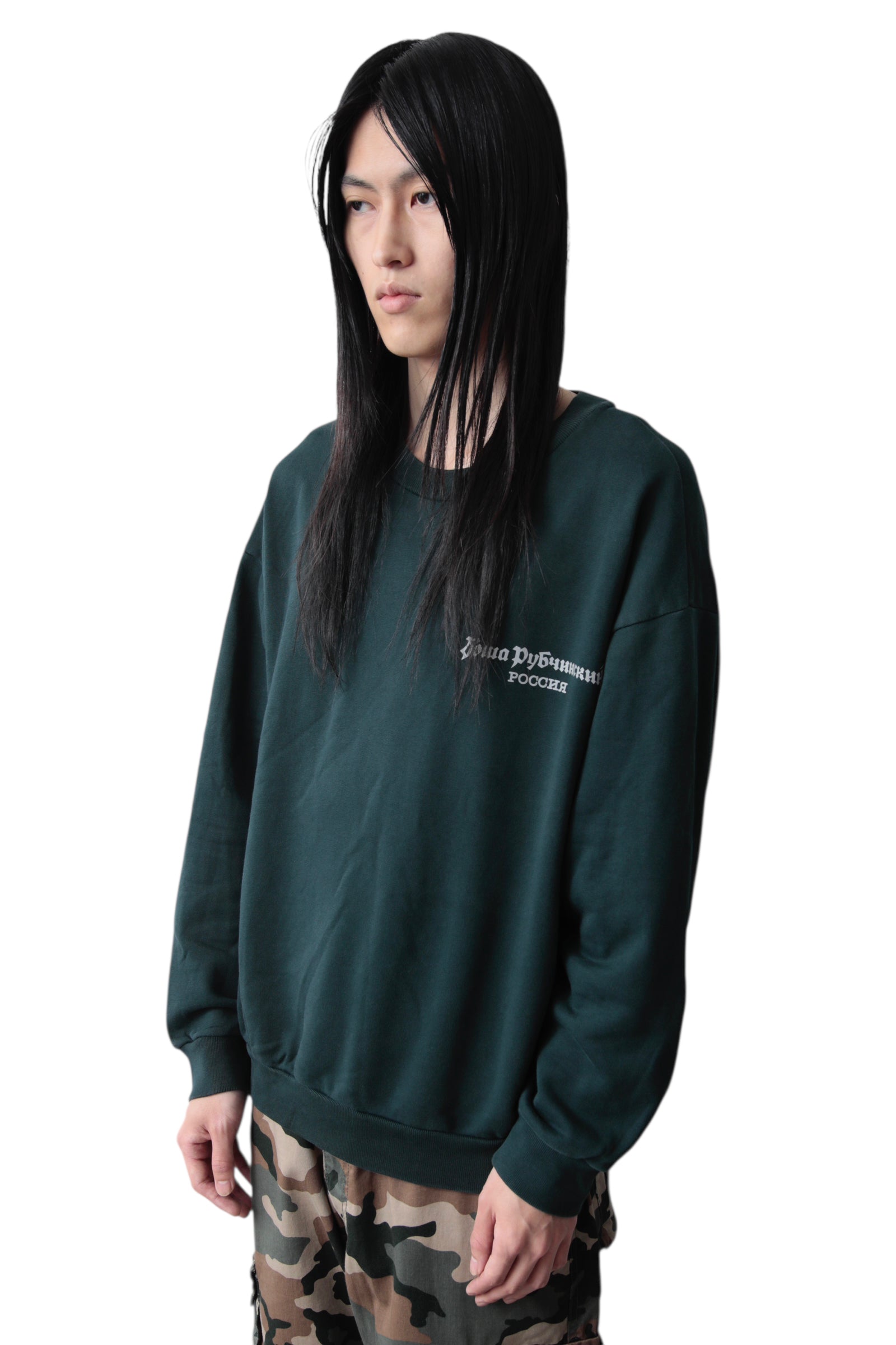 GOSHA RUBCHINSKIY RELAXED LOGO SWEAT