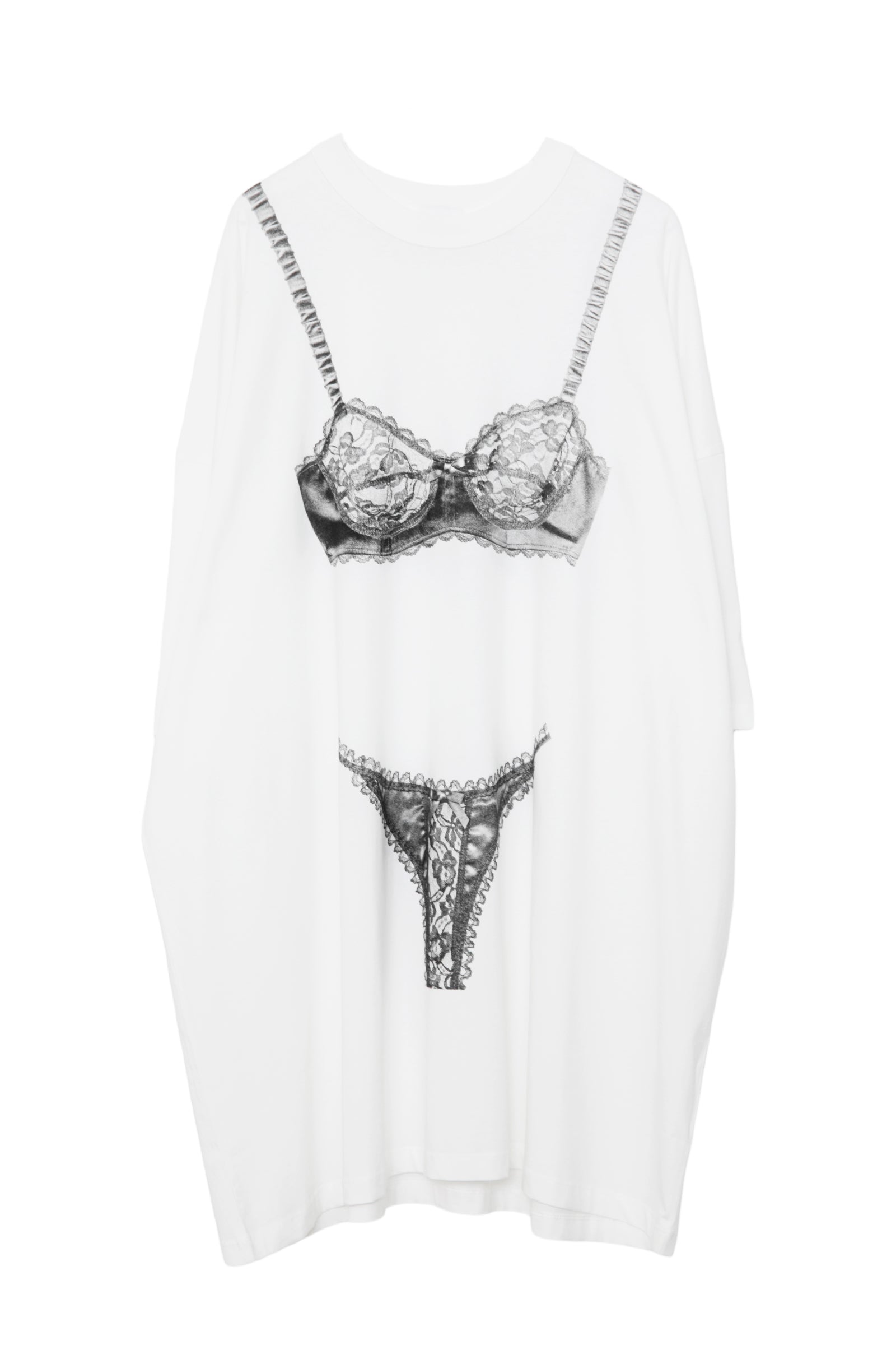 VAQUERA LINGERIE TROMPE L'OEIL TALL TEE