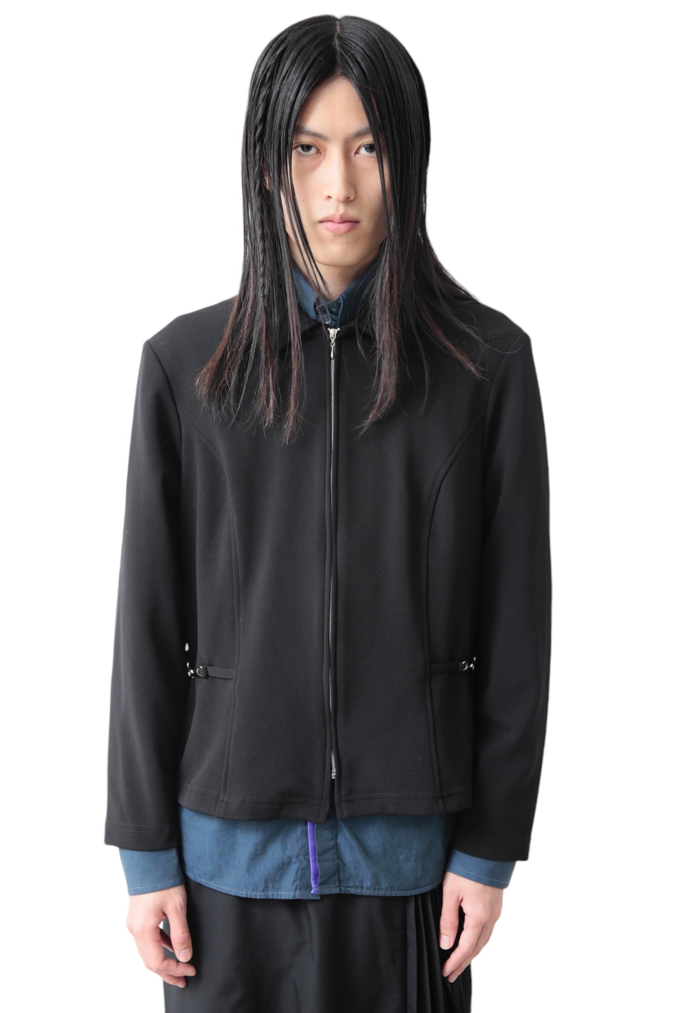 ZIP UP CHAIN BOXER BLOUSON