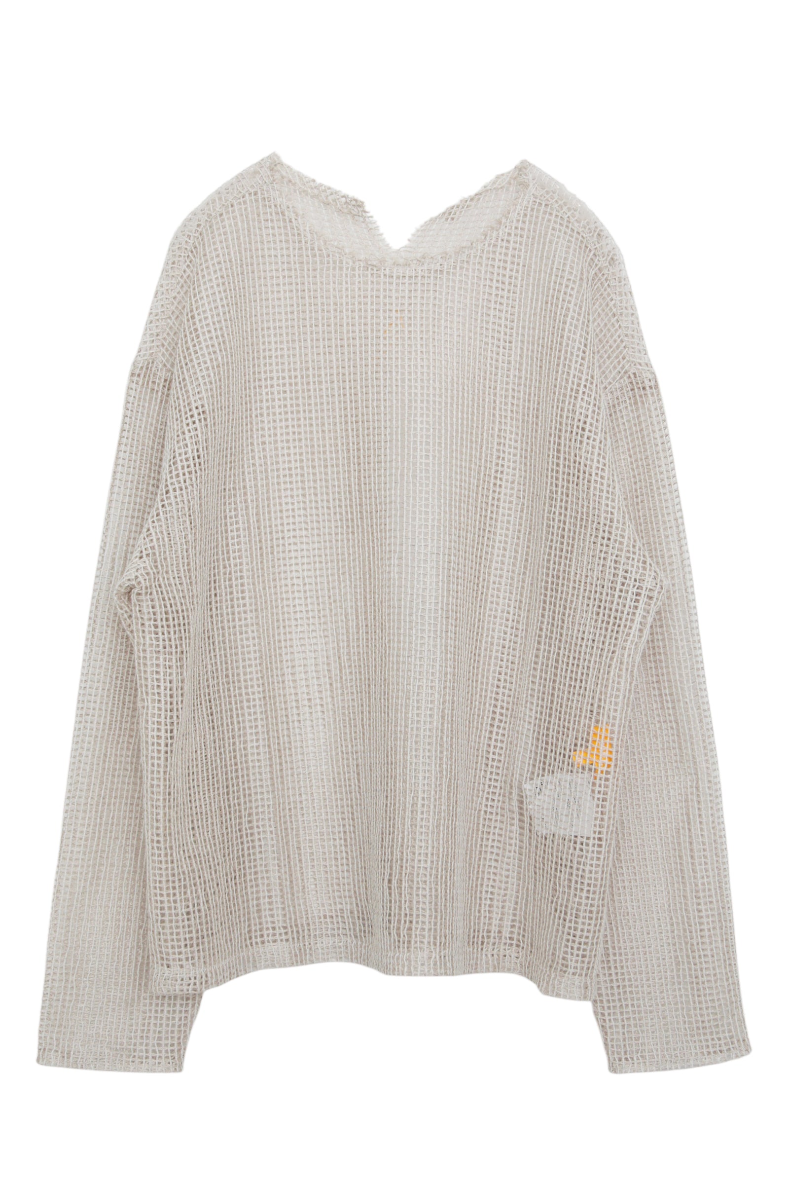 AIREI NETTED LONG SLEEVE SHIRT